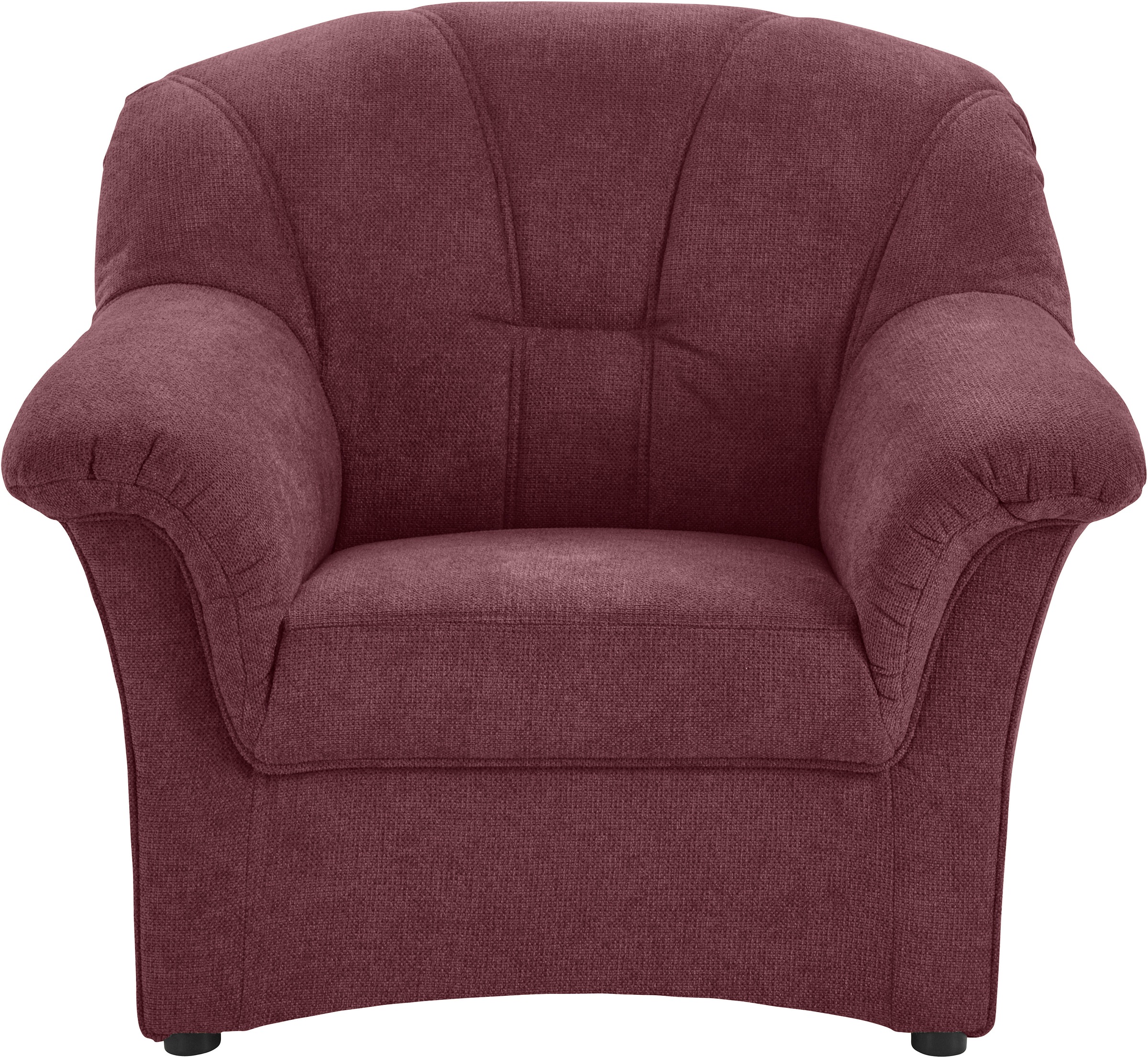 DOMO collection Sessel "Papenburg zeitlose Rückensteppung, elegante Armlehn günstig online kaufen