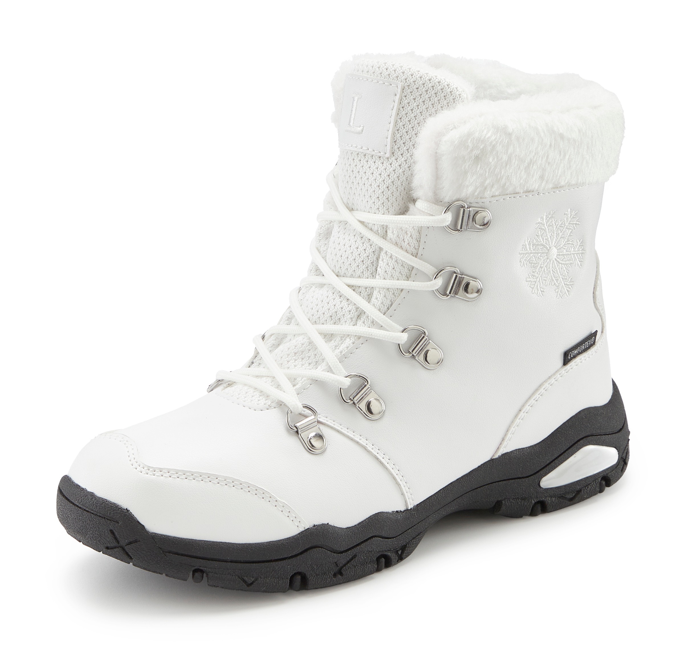 LASCANA Winterstiefelette "Winterboots, Outdoorstiefelette, Stiefel, Stiefe günstig online kaufen