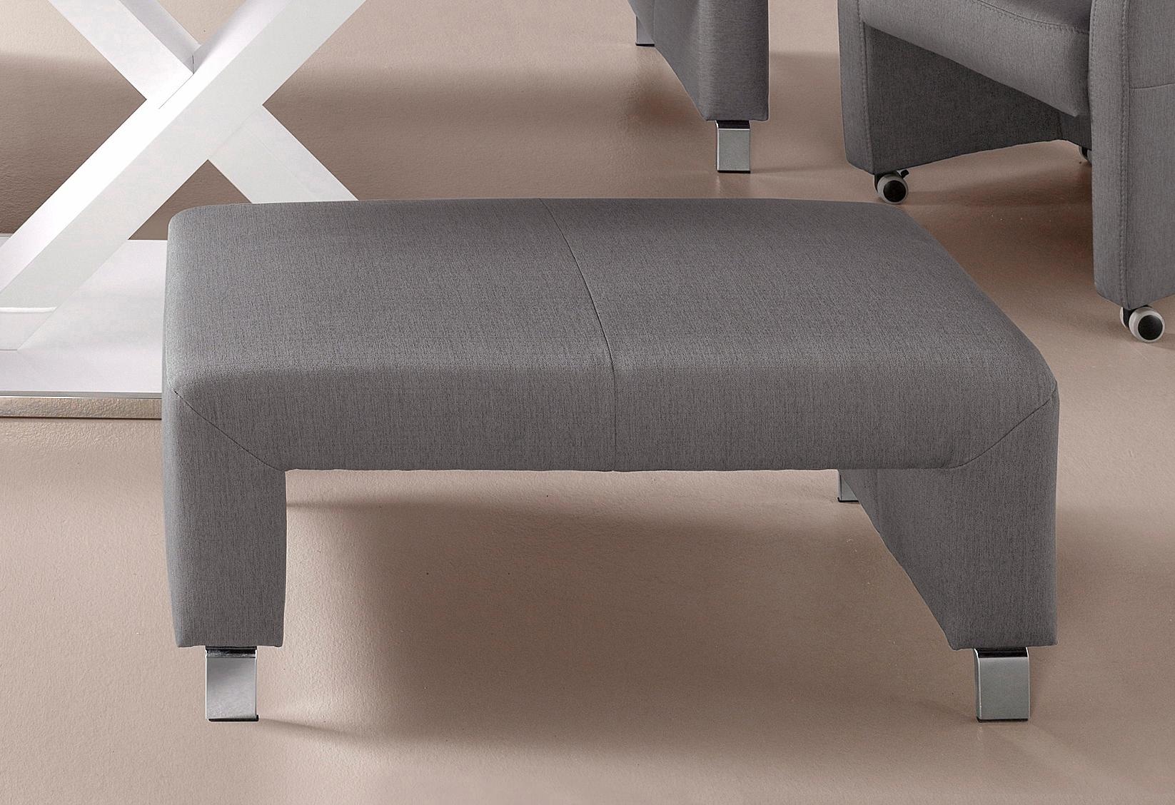 exxpo - sofa fashion Polsterhocker "Intenso, Hocker, modern" hohe Bodenfreiheit, frei im Raum stellbar, hoher Sitzkomfort