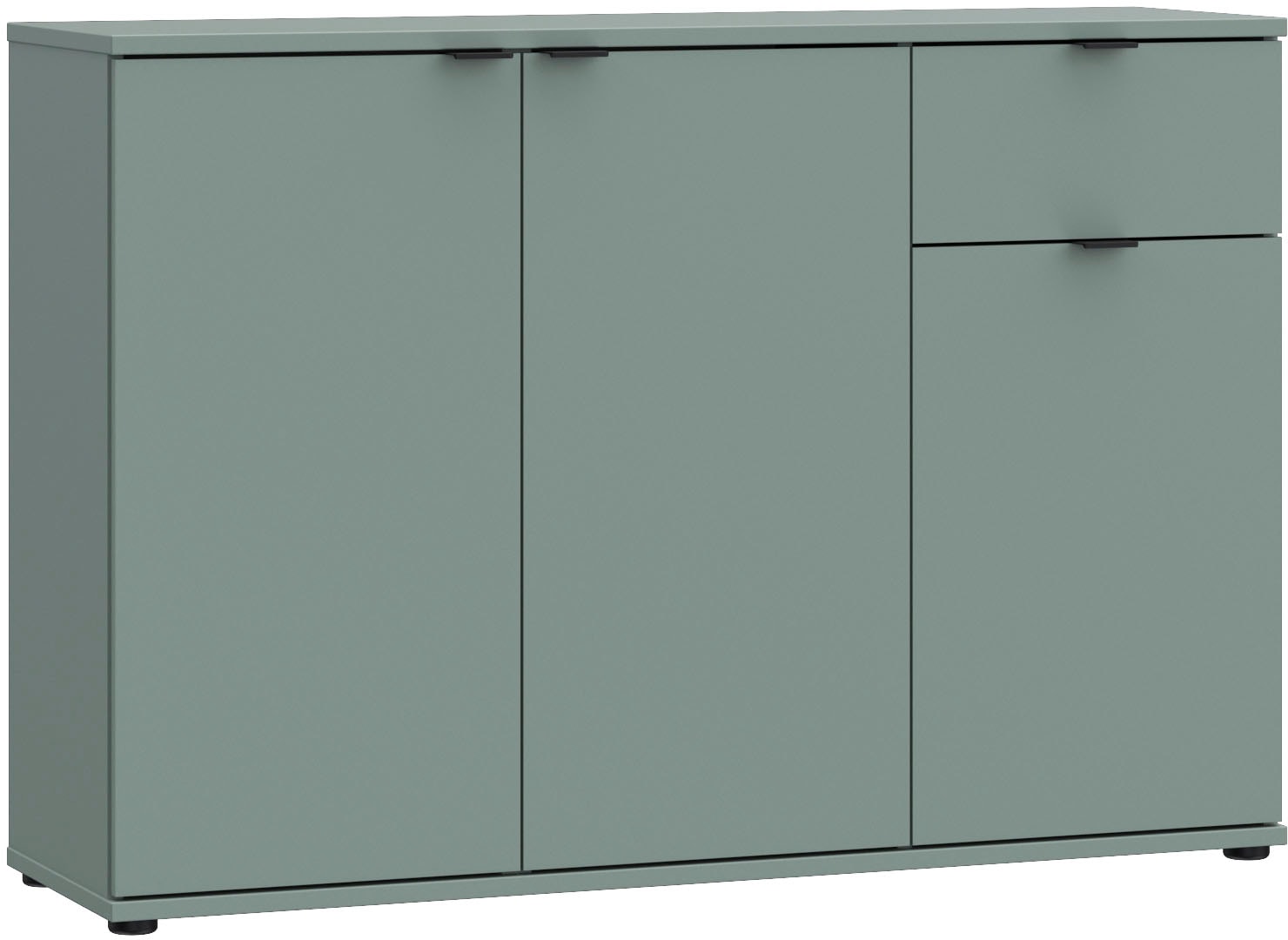 FORTE "Ganymede" Sideboard, Stauraum, Schublade; Metallgriffe, 4 Dekore, Breite 119,8cm