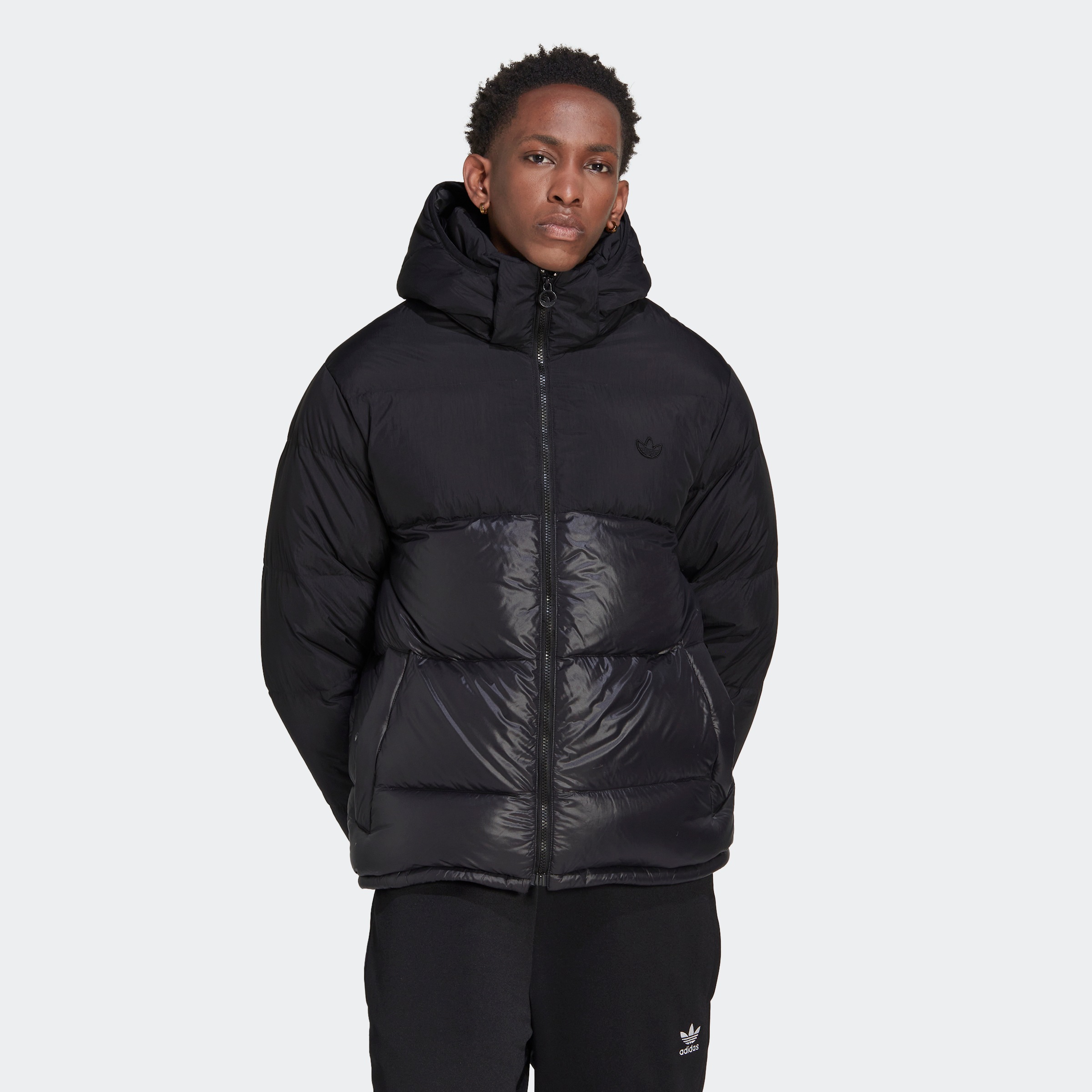 adidas Originals Outdoorjacke "DOWN REGEN HOODED PUFFER DAUNENJACKE", mit Kapuze