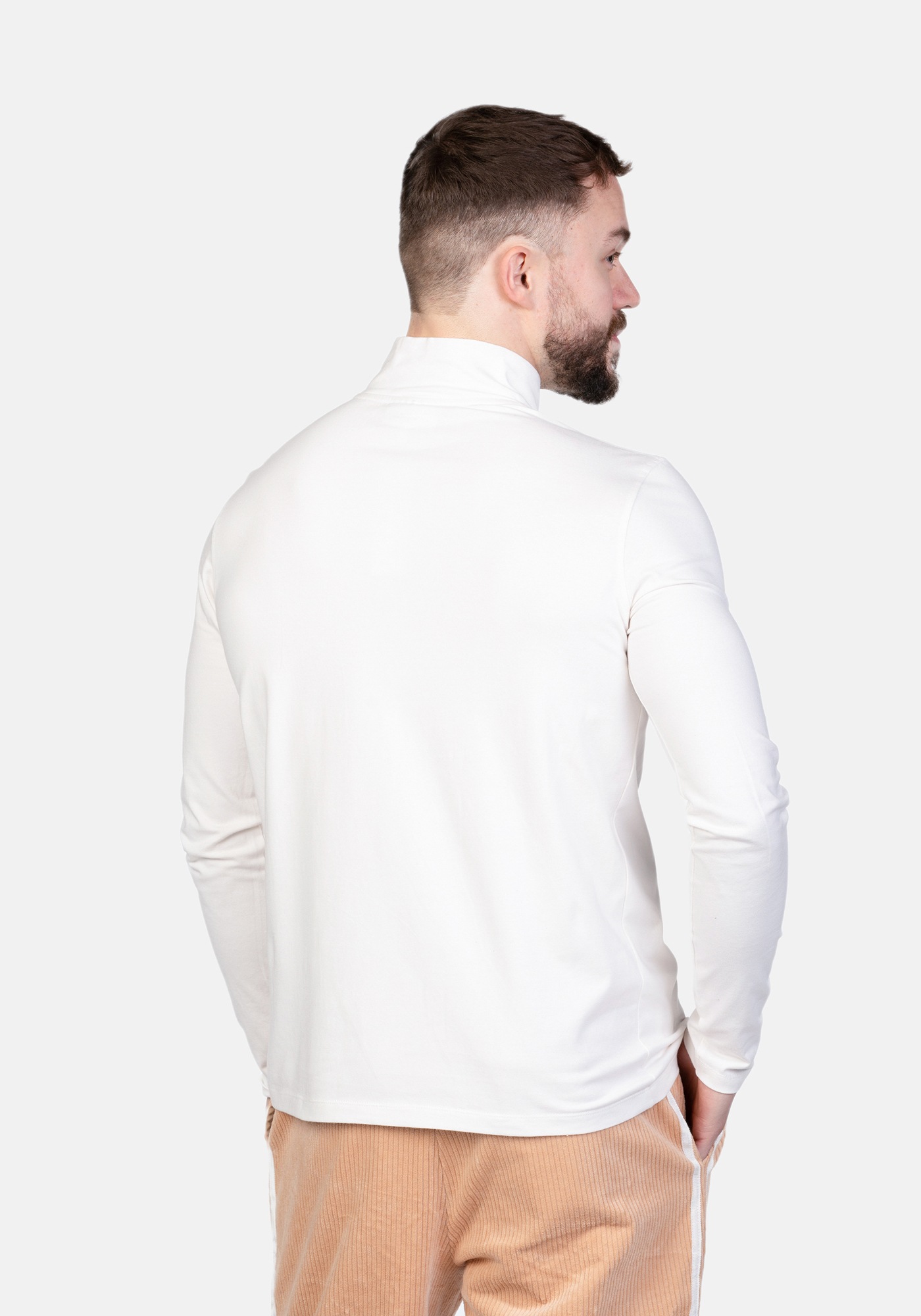 Sergio Tacchini Sweatshirt »DAYTONE HIGH NECK TOP _ Herren«, Langarmshirt Herren, leichtes Sweatshirt, T-Shirt lang, Outdoor, Sale