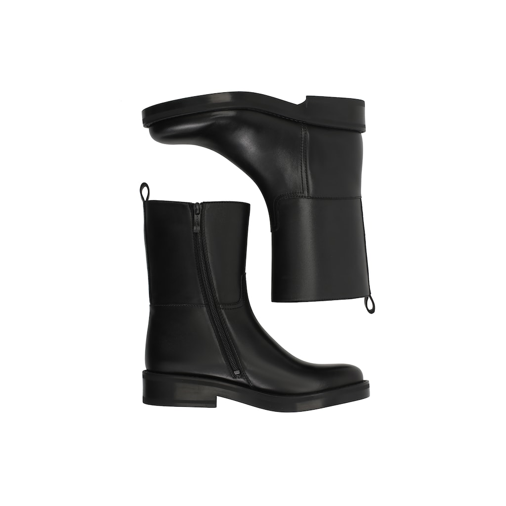 Schuhe Stiefeletten ekonika Stiefelette »Stiefeletten Ekonika«, aus echtem Leder schwarz Schuhe Stiefeletten ekonika Stiefelette »Stiefeletten Ekonika«, aus echtem Leder schwarz
