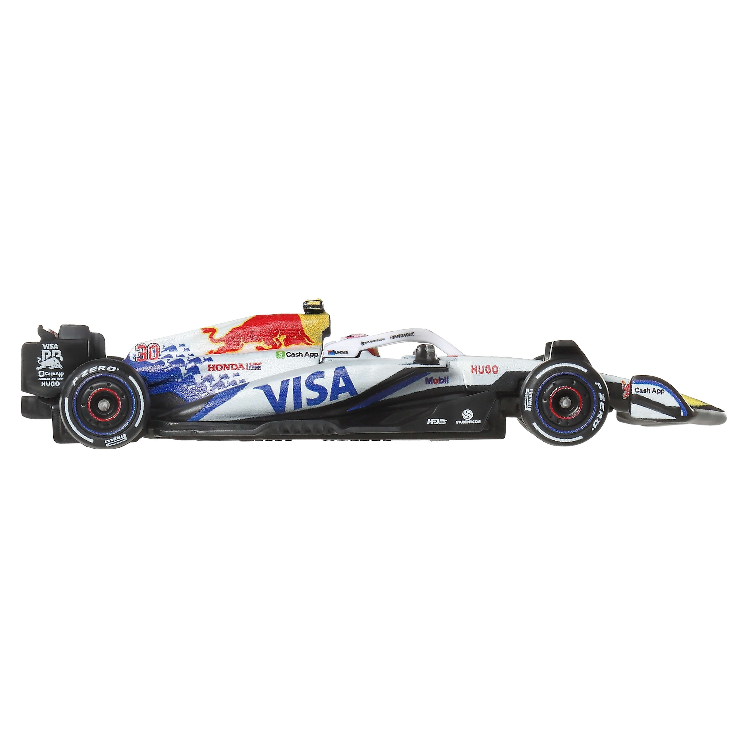 Hot Wheels Spielzeug-Rennwagen »Premium Visa Cash App Racing Bulls F1-Team, Liam Lawson + Isack Hadjar« Maßstab 1:64