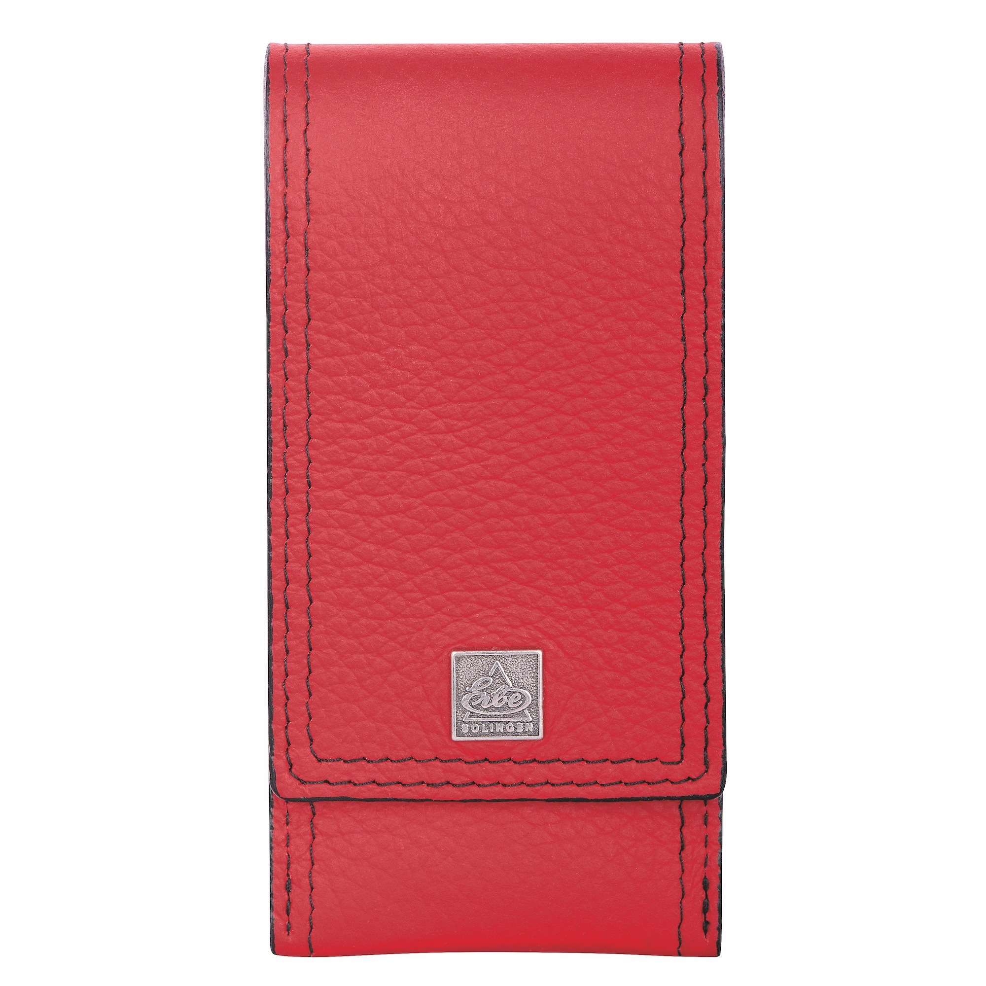 ERBE Maniküre-Etui »Colorado«, (Set, 3 tlg.), Echtleder, Kontrastnähte, Druckknopfverschluss, rostfreie Instrumente