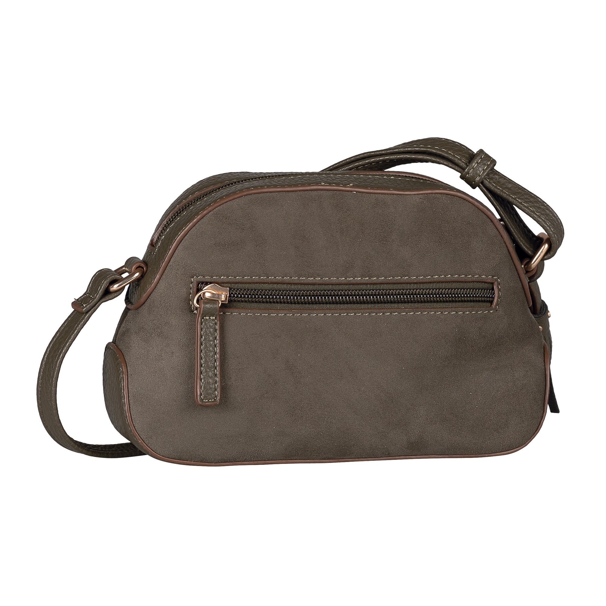 Thumbnail - Gabor Handtasche "Anthea" Kombi aus Velourimitat und Lederimitat sowie Nieten besetzte Anhänger