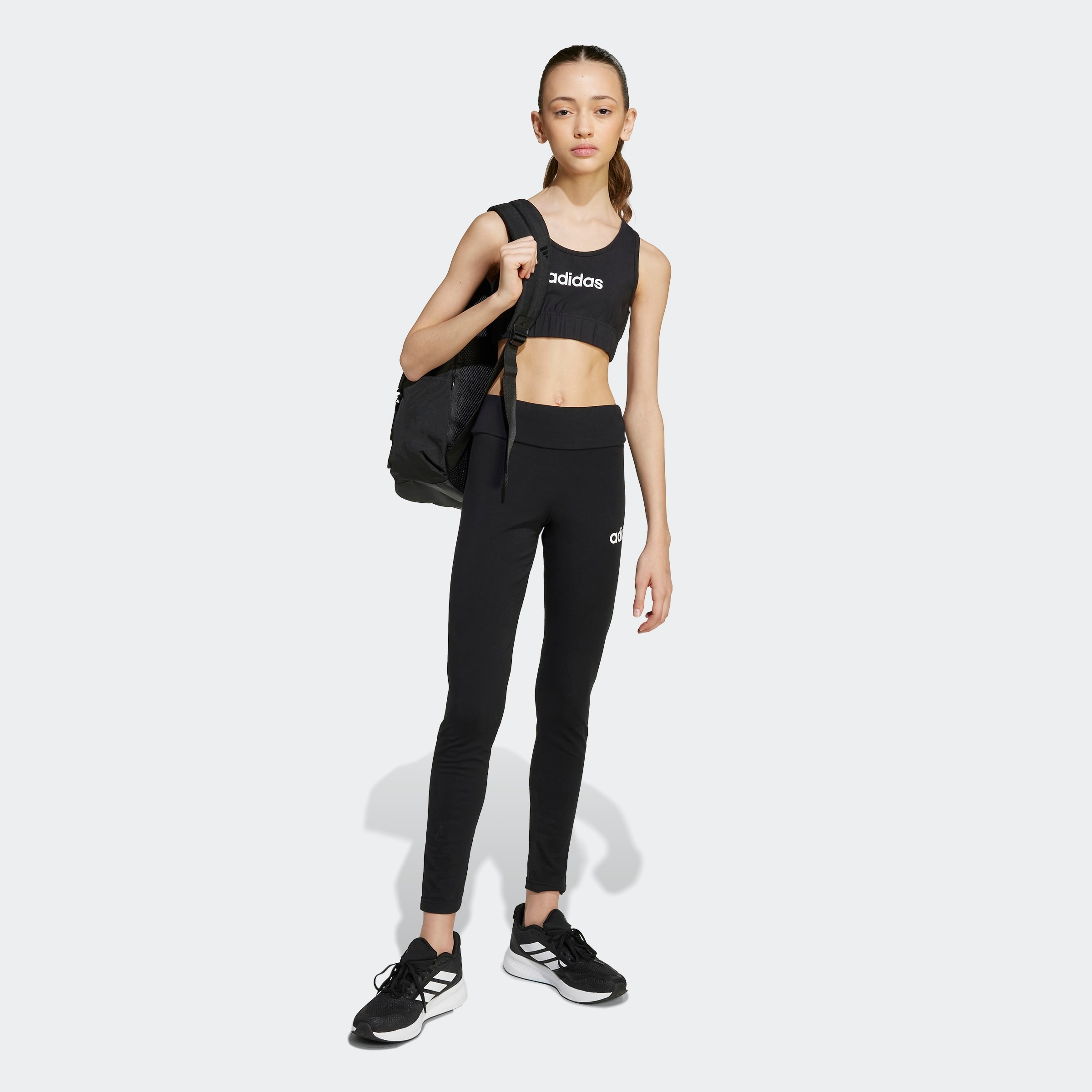 adidas Sportswear Sport-BH »JG LIN BRA TOP« 1 Stk. für Kinder, sportlicher Stil, sanfter Halt, Gummizug, pflegeleicht