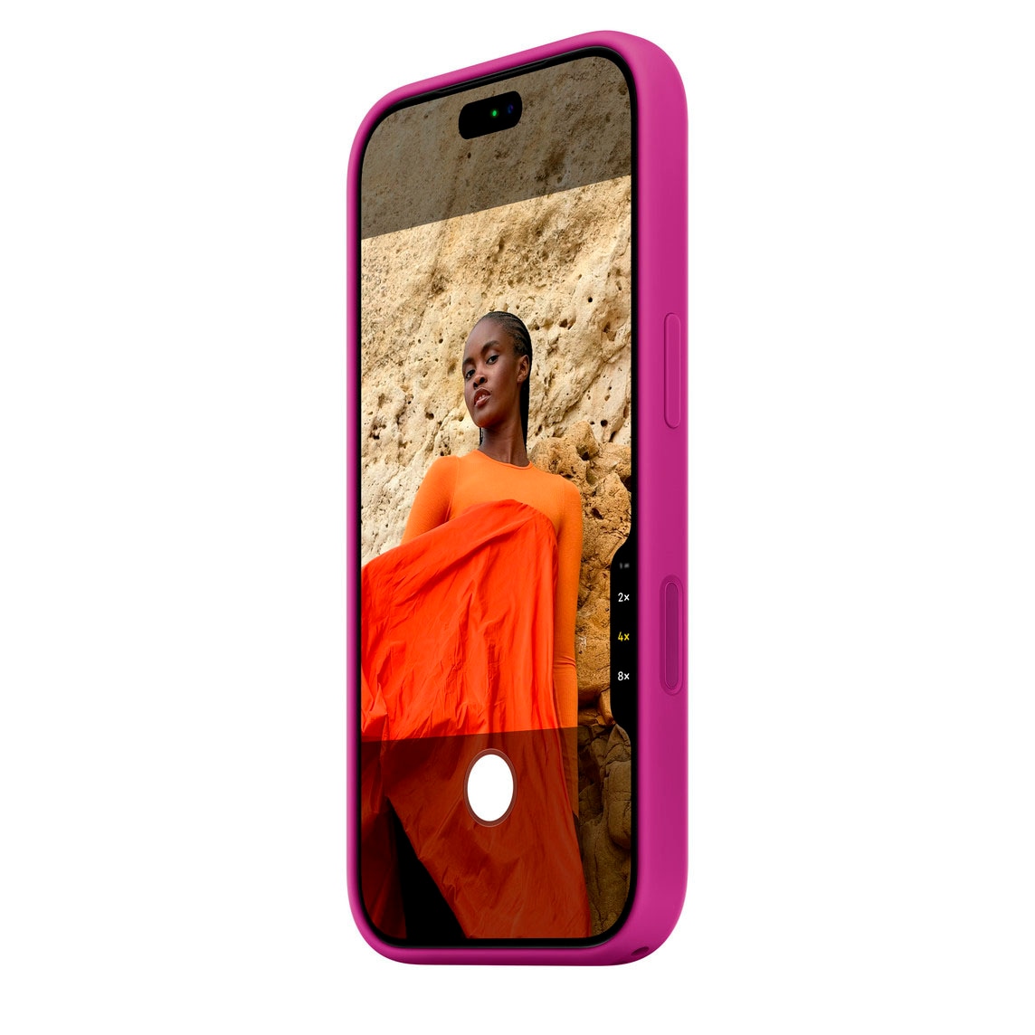 Apple Smartphone-Hülle »iPhone 18 Pro Silikon Case mit MagSafe« Smartphones 16,0 cm (6,3 Zoll)