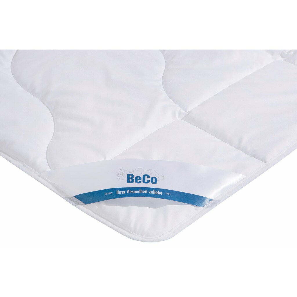 Beco Microfaserbettdecke »Cool ´in«, leicht, (1 St.), Dieses Leichtsteppbett kühlt um bis zu 2°