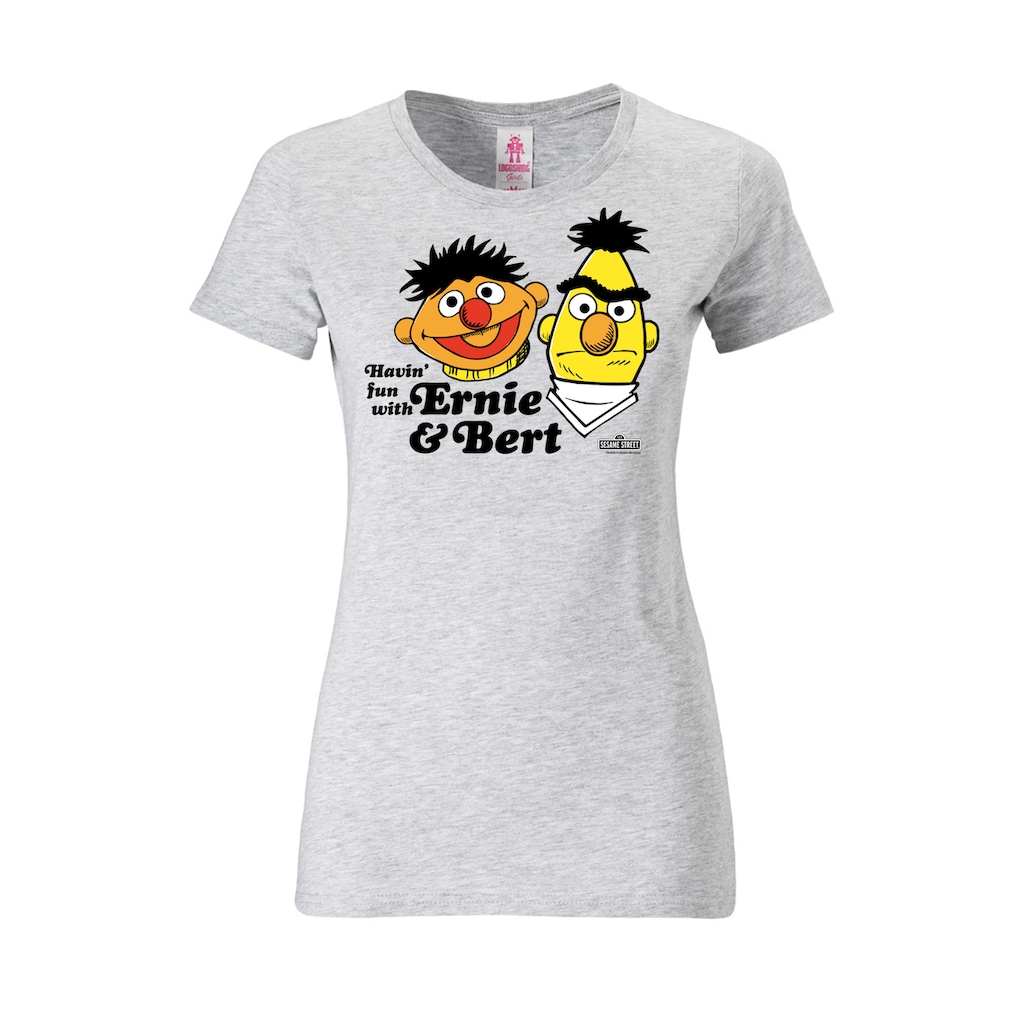 LOGOSHIRT T-Shirt »Sesamstraße - Ernie & Bert Fun«