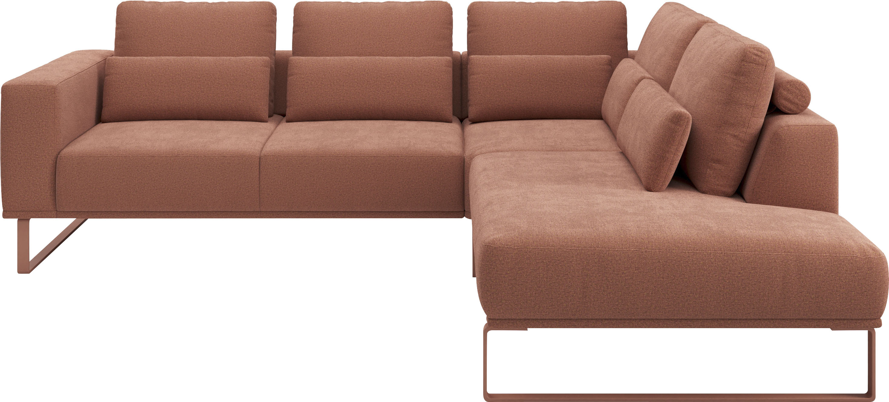 Musterring Ecksofa "JUSTB PM100, stilvoller Lounge-Komfort von Musterring" Kollektion Bettina Zimmermann, optionaler Sitzvorzug & Fuß-Auswahl