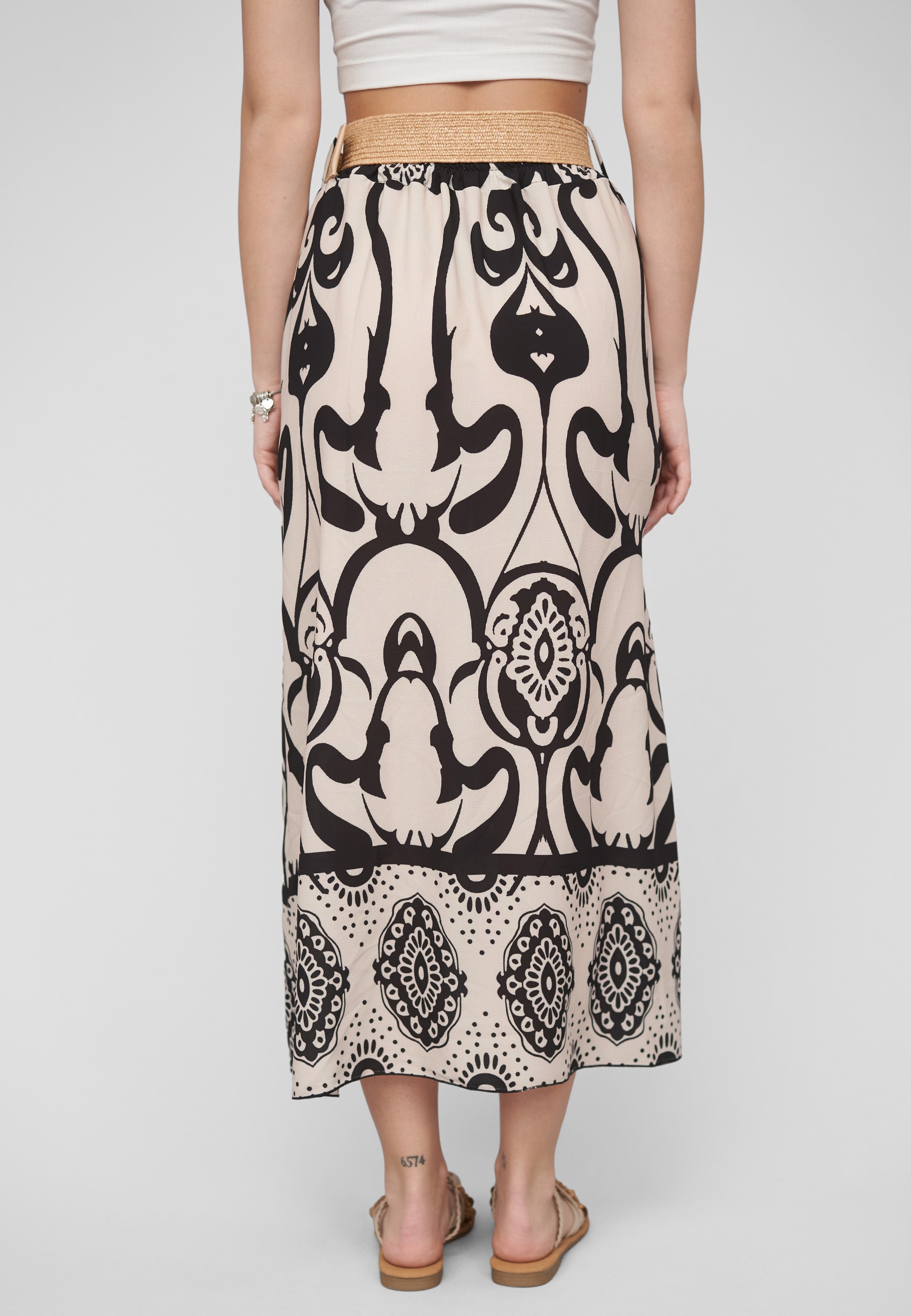 CLOUD 5IVE Maxirock »CLOUD 5IVE Barock Skirt« 1