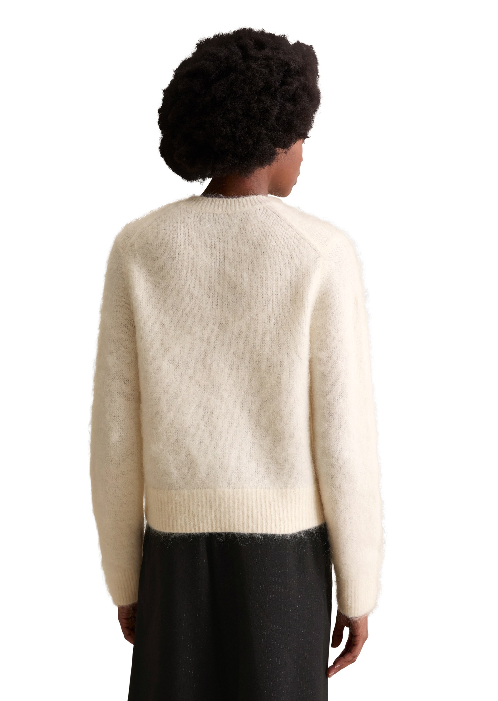 Marc O'Polo DENIM Cardigan »aus flauschigem Wolle-Mohairwolle-Mix«