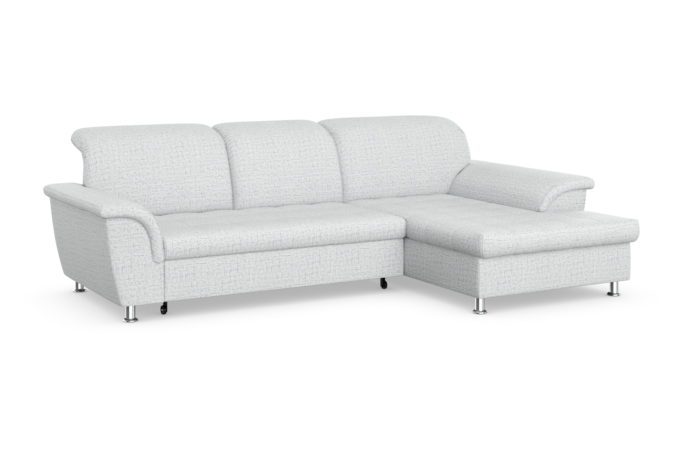 DOMO COLLECTION Franzi Corner Sofa Silver 5