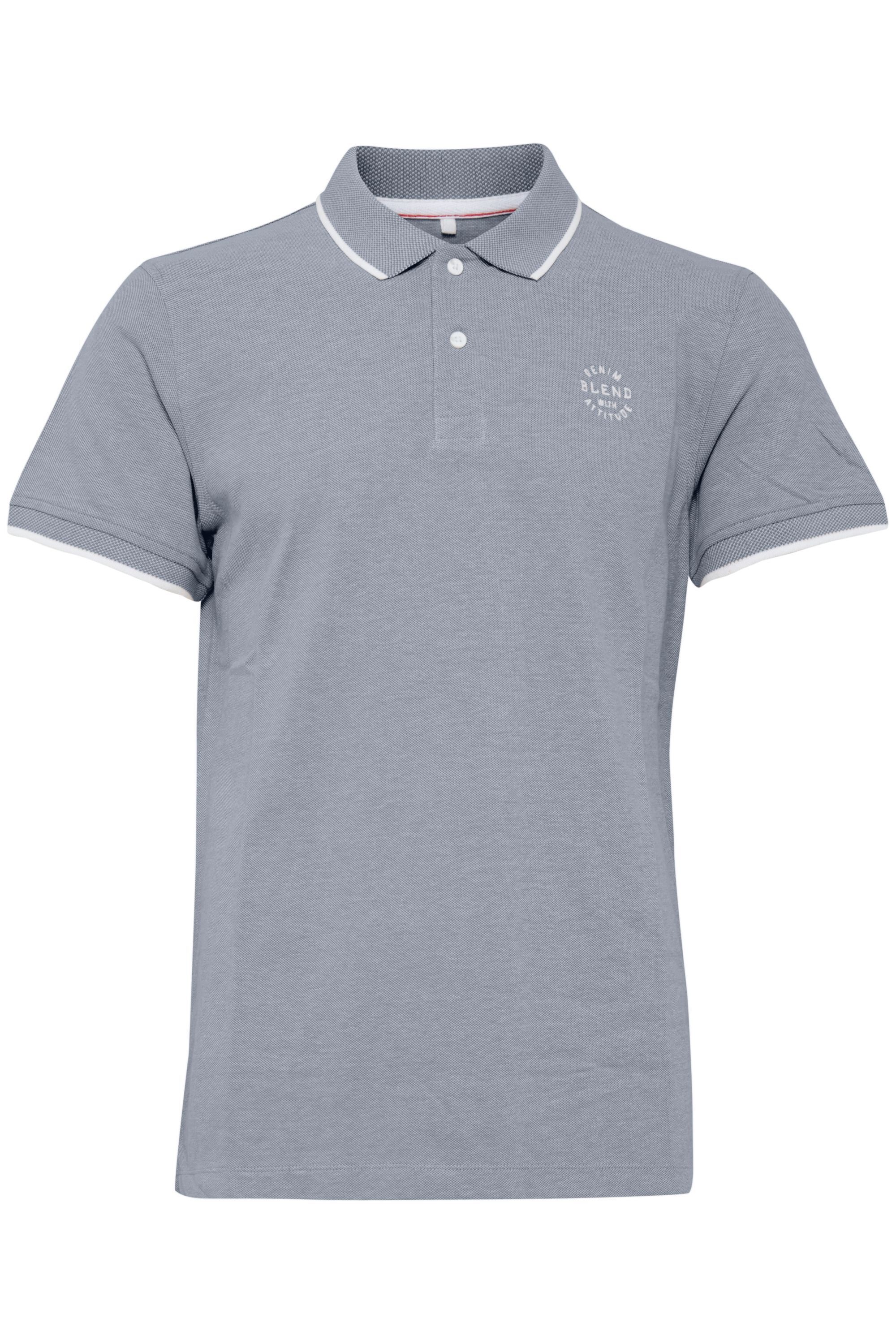 Blend Poloshirt "BHBhnate", Klassisches Poloshirt mit Brustprint günstig online kaufen
