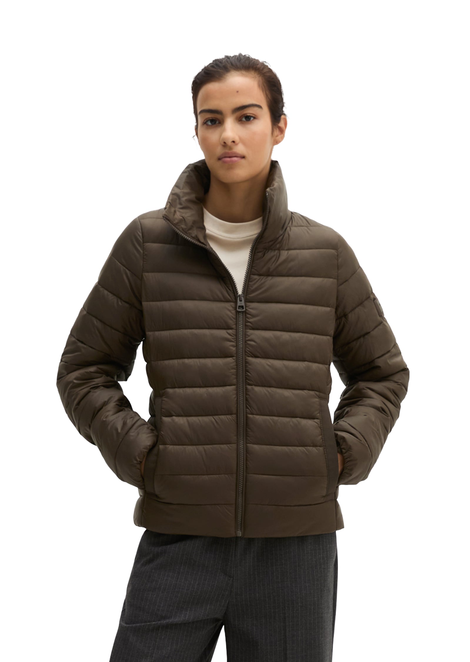 Marc OPolo Steppjacke fitted mit recycelten Materialien, leicht