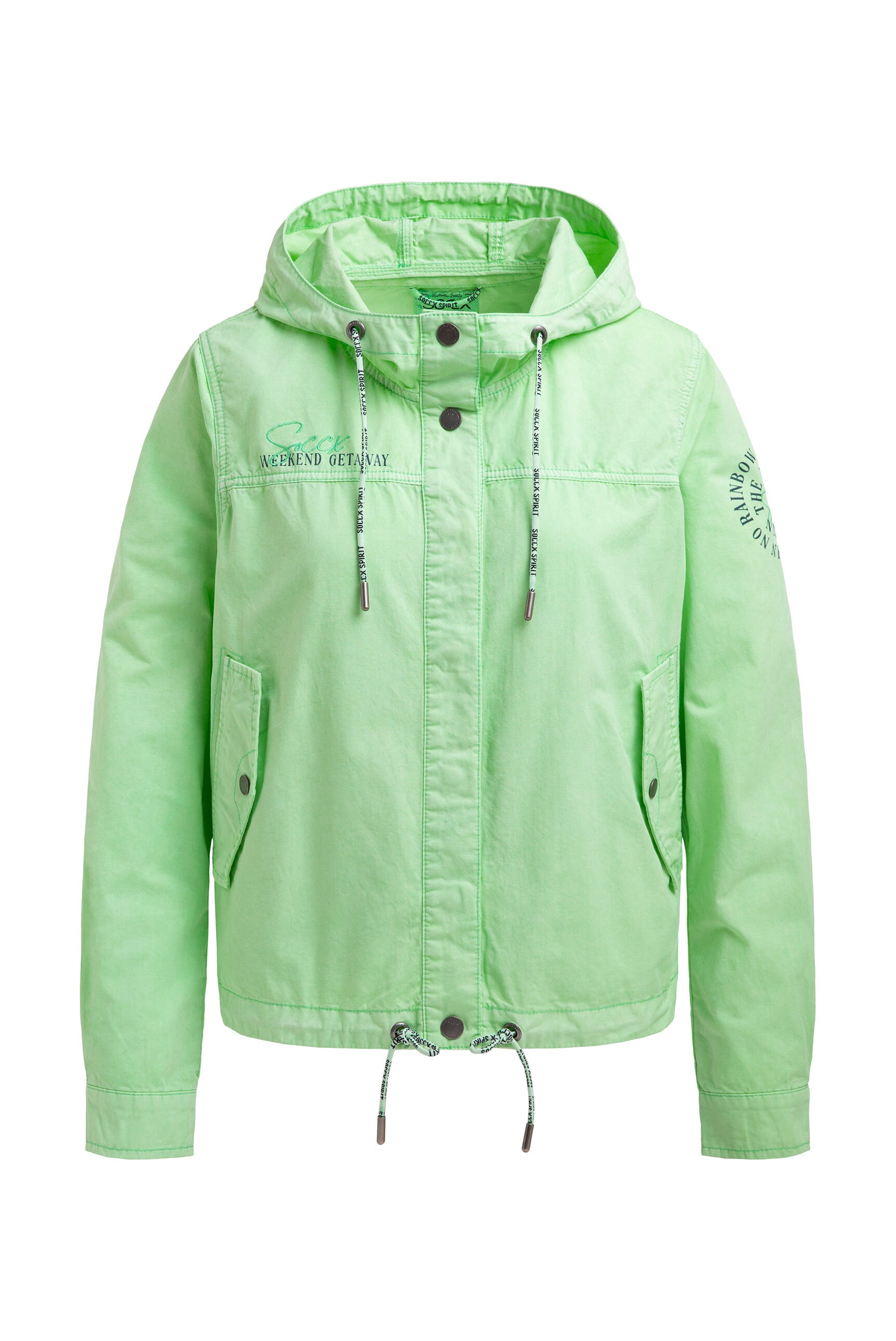 SOCCX Outdoorjacke mit Kapuze