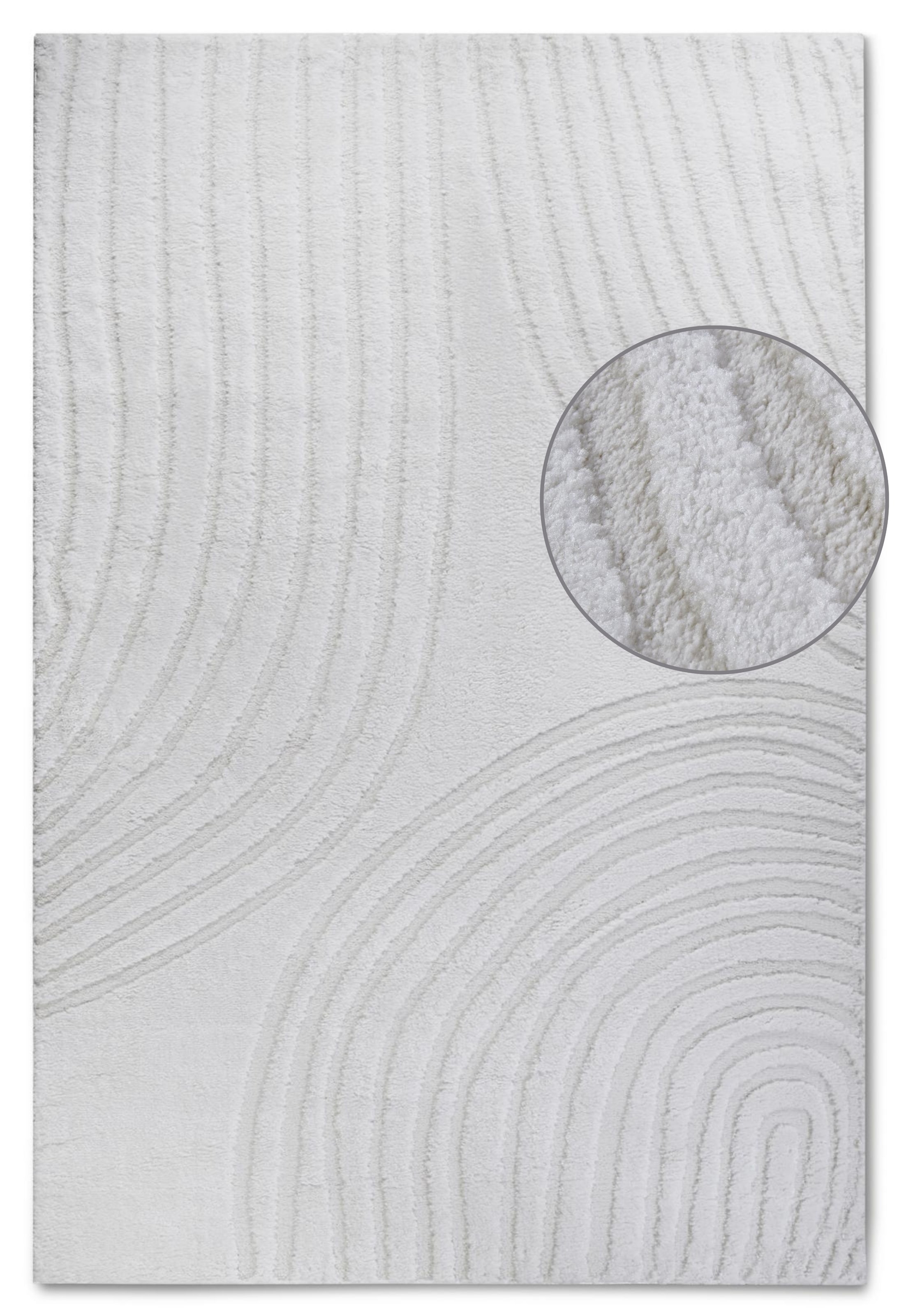 ELLE DECORATION Designteppich »Pigment«, rechteckig, 18 mm Höhe, Hochflor, Shaggy, Läufer, weich, Langflor, modern, Hoch Tief Effekt