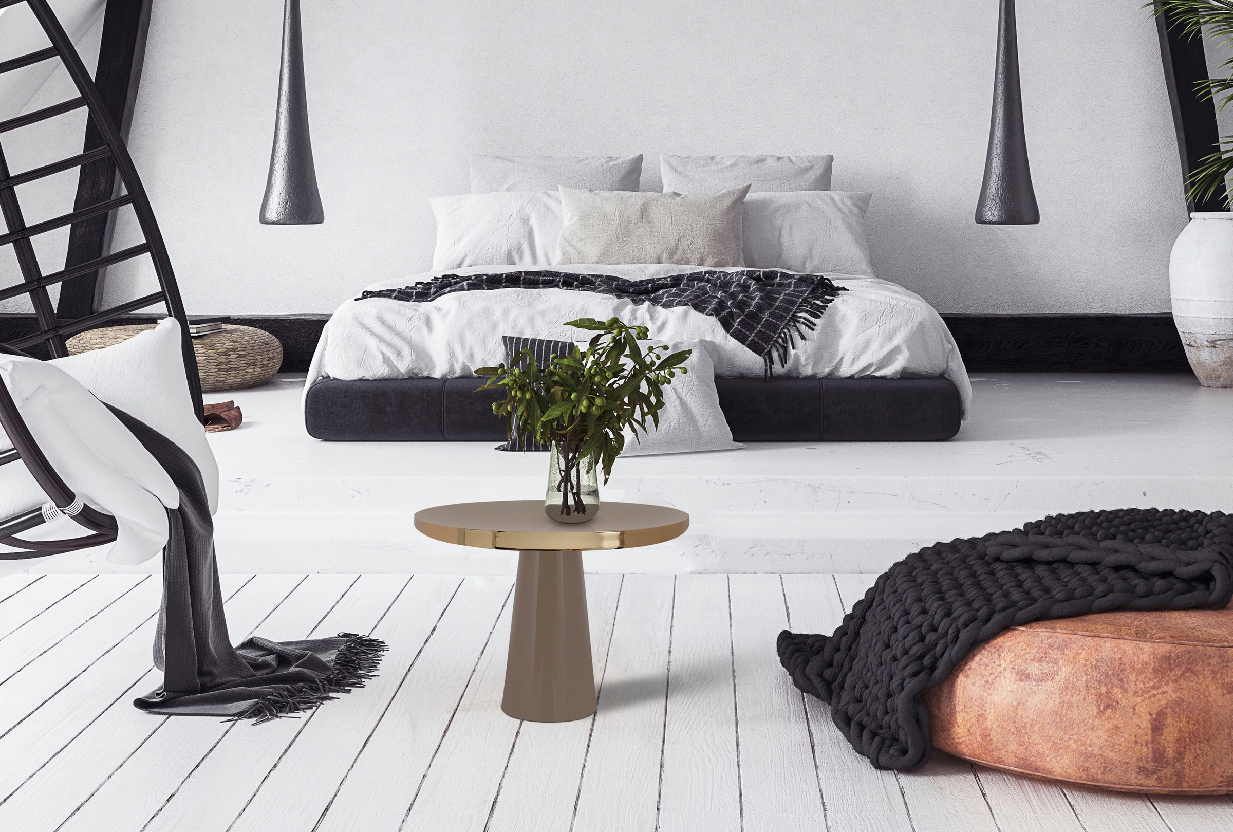 Kayoom Beistelltisch "Art Deco 625, Abstelltisch aus Metall,funktional und günstig online kaufen