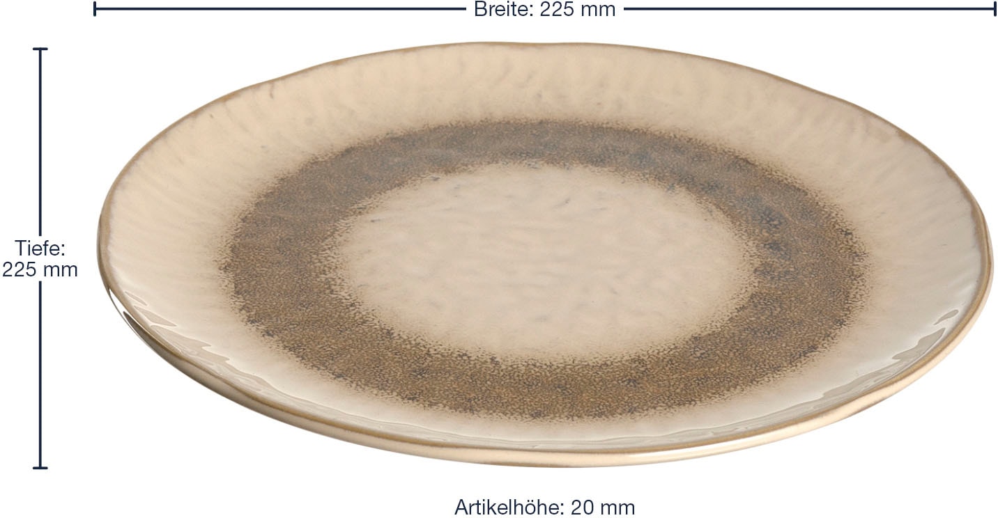 LEONARDO Dessertteller »Matera« Keramik, Ø 23 cm