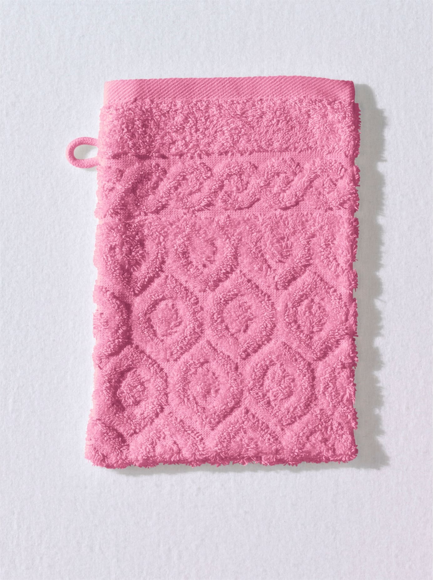 Handtuch ROSS, B:75cm L:150cm, rosa, Walkfrottee, 100% Baumwolle, Handtücher