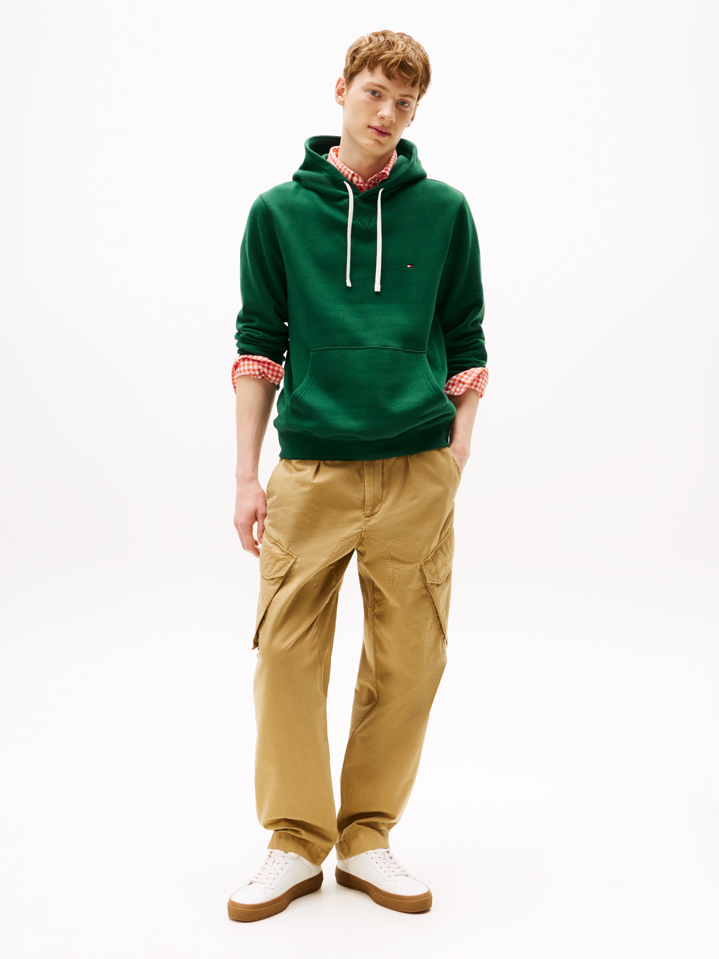 Tommy Hilfiger Hoodie »ESS SEASONAL FLEECE HOODY«, mit Logostickerei