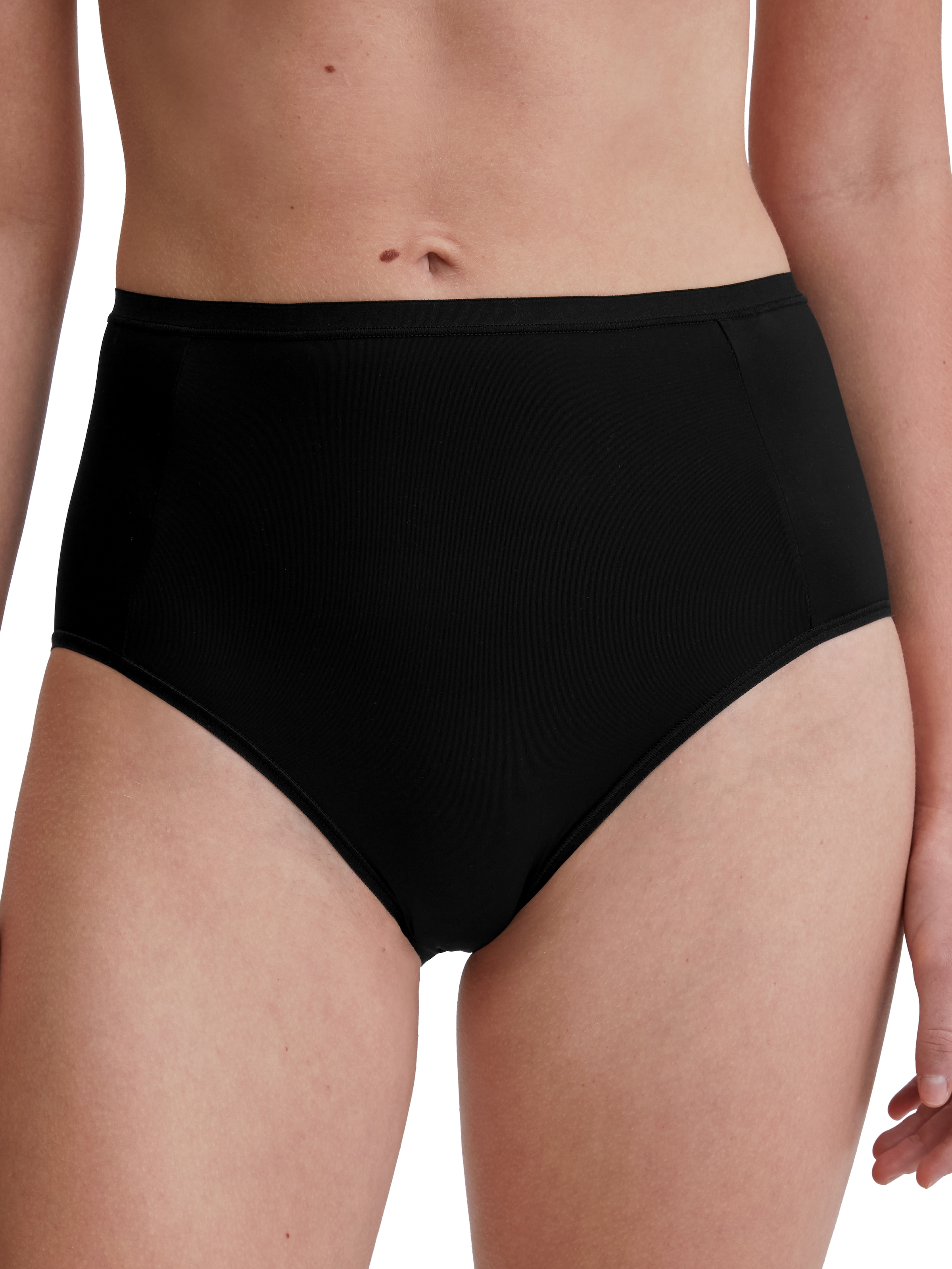 CALIDA High-Waist-Slip »Sleek Skin« elastischer Bund, hoher Schnitt, Single Jersey