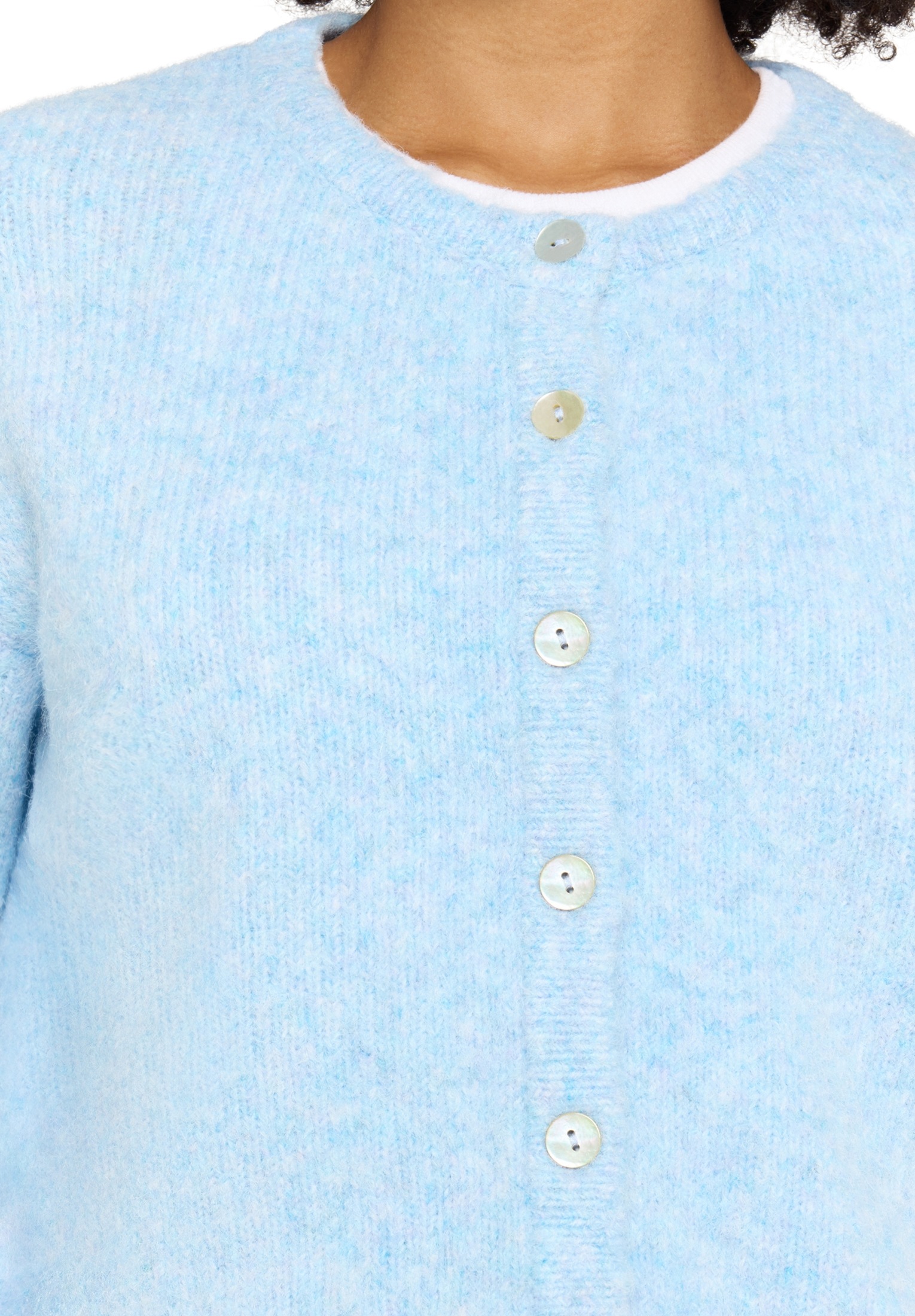 Cartoon Strickjacke »Damen mit Rundhalsausschnitt« 1 tlg.