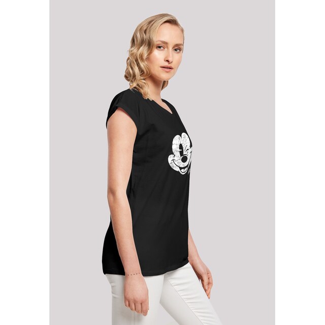 F4NT4STIC T-Shirt »Disney Micky Maus Gesicht«, Damen,Premium  Merch,Regular-Fit,Kurze Ärmel,Bedruckt für kaufen | BAUR