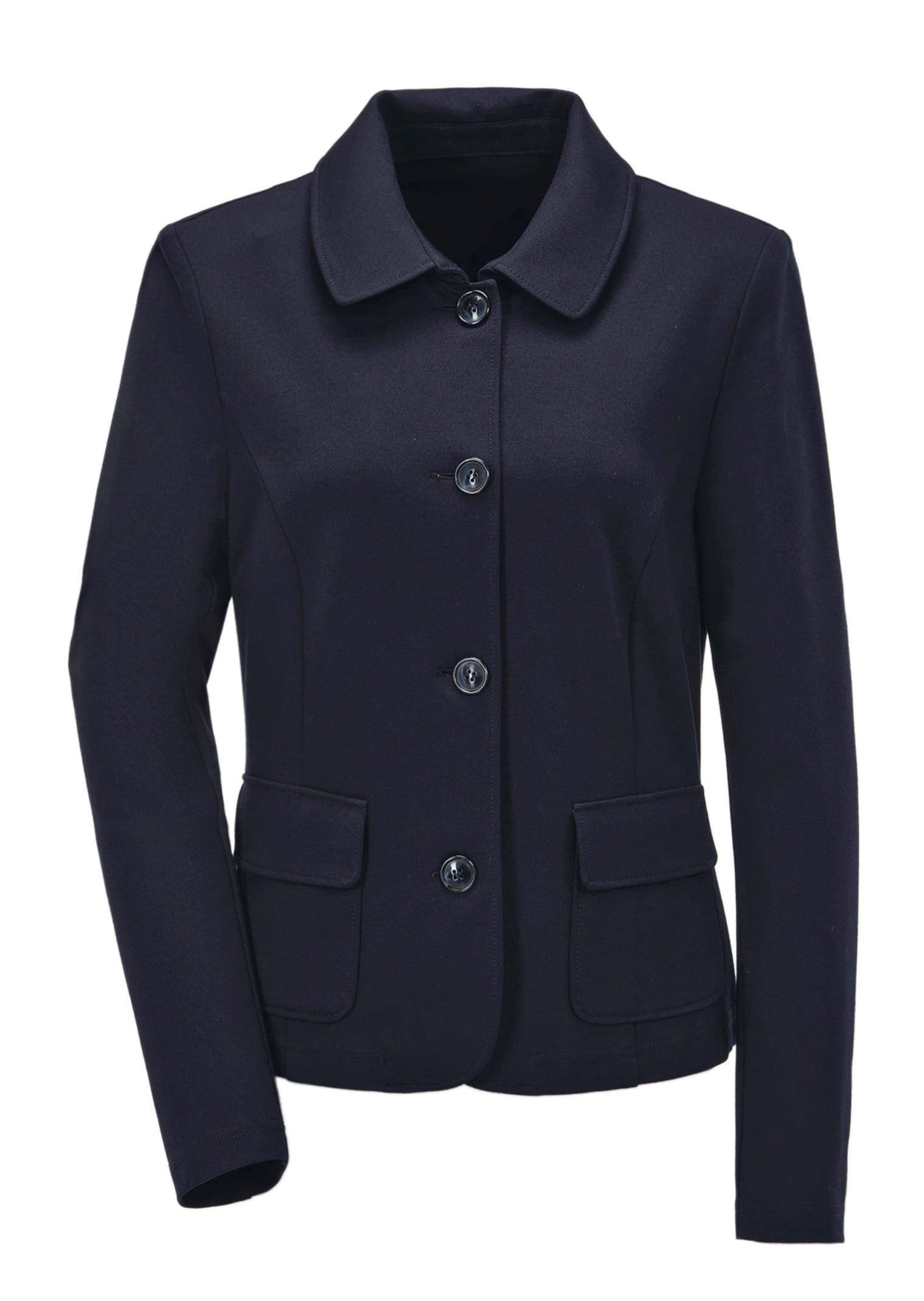 GOLDNER Kurzjacke "Leichte Jacke mit Stehkragen in rot" mit Wienernähten fü günstig online kaufen