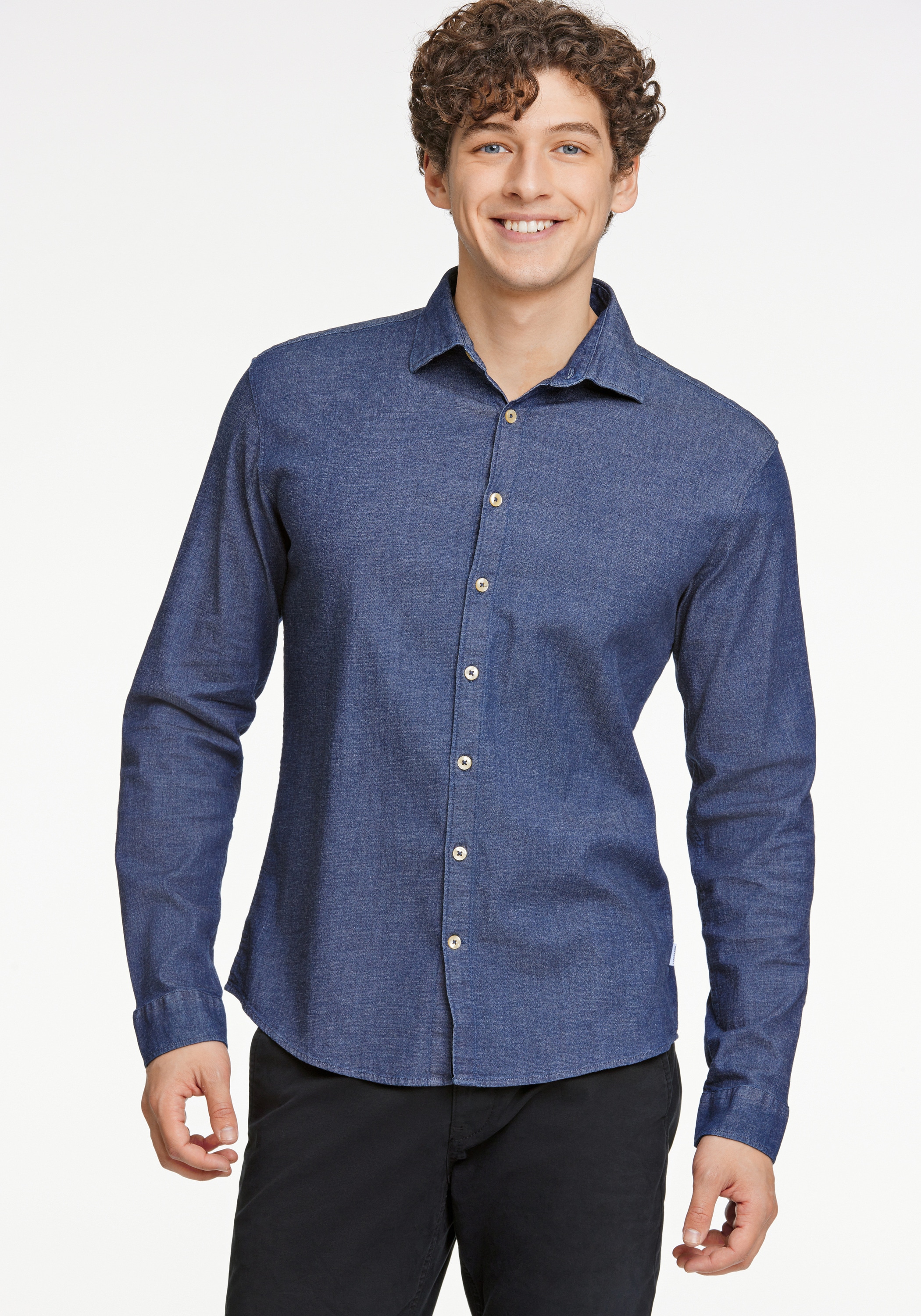 LINDBERGH Flanellhemd "Freizeithemd Relaxed Fit" günstig online kaufen