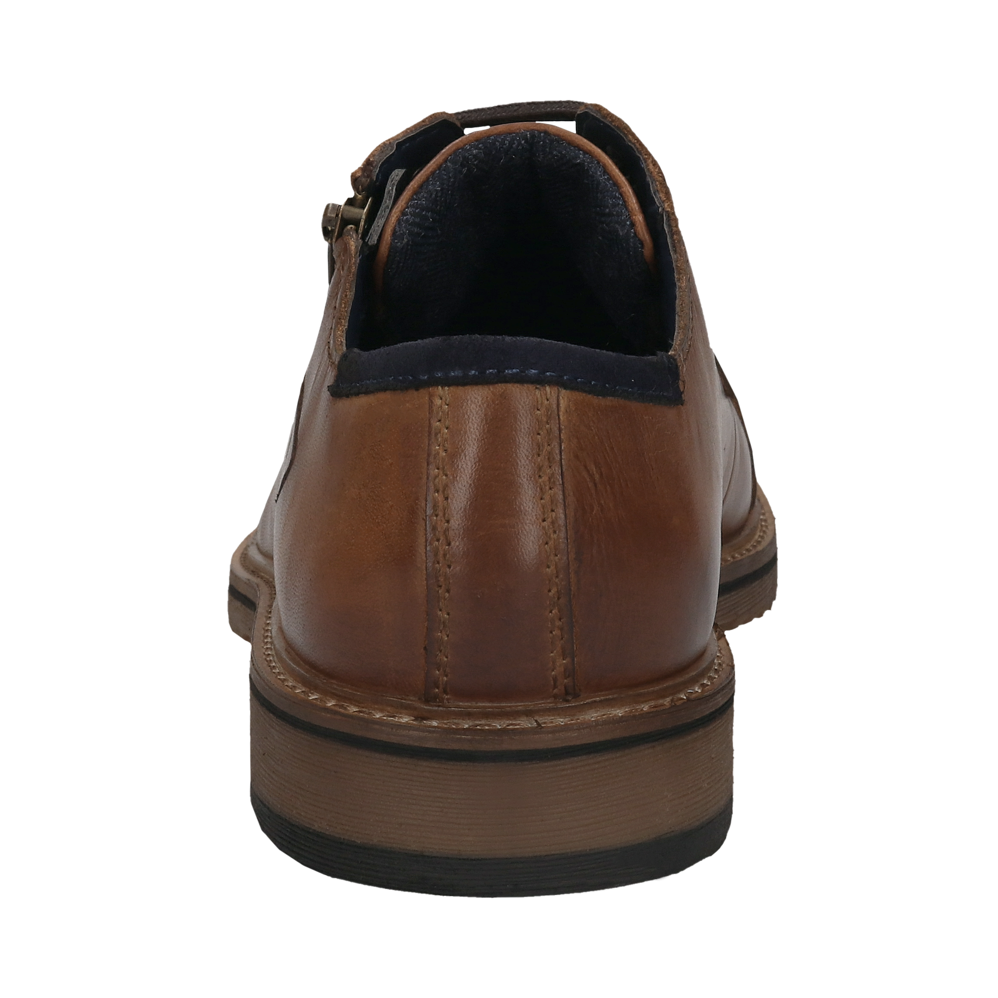 bugatti Schnürschuh, Halbschuh, Business Schuh mit seitlichem Reißverschluss