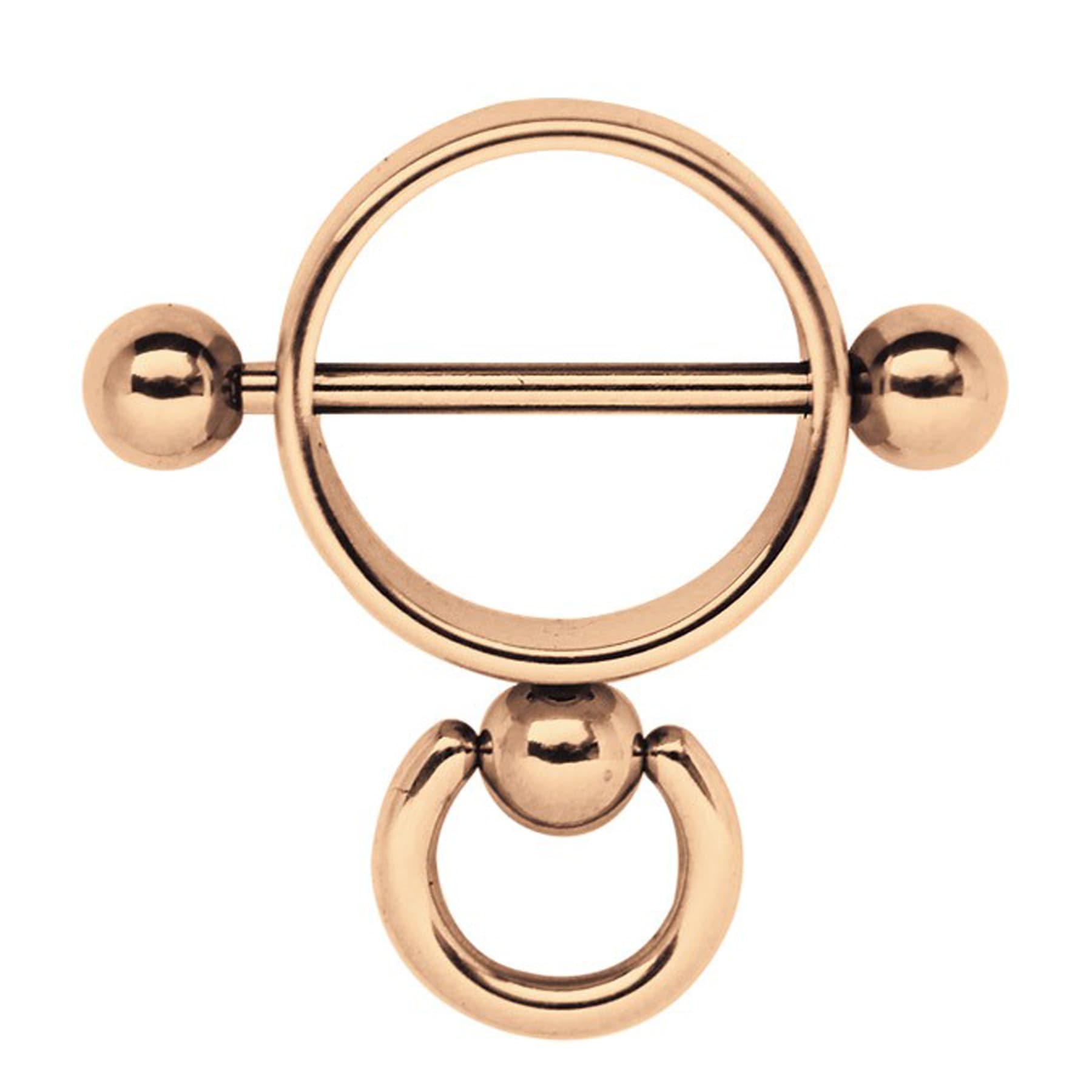 | Aus kaufen Brustpiercing«, Chirurgenstahl, BAUR rosegold »Piercing beschichtet Adelia´s 316l Brustwarzenpiercing