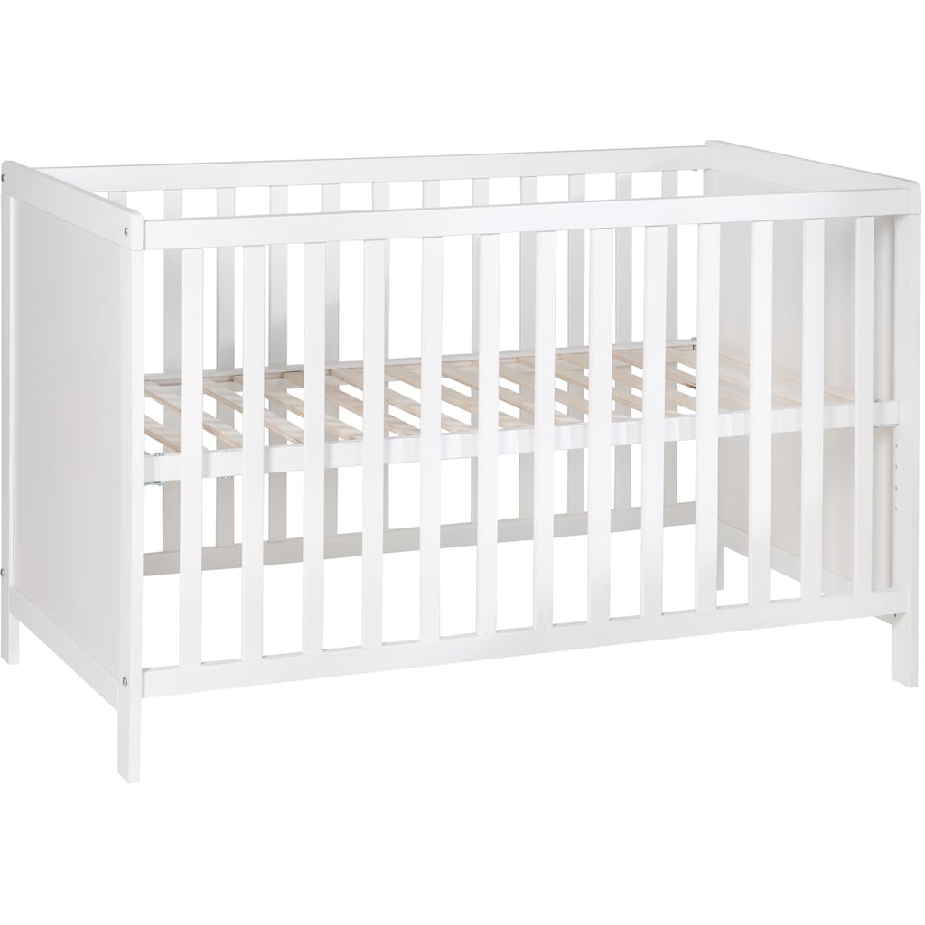 roba® Babybett »Multifunktionsbett mit Beistellfunktion«, (8 tlg.)