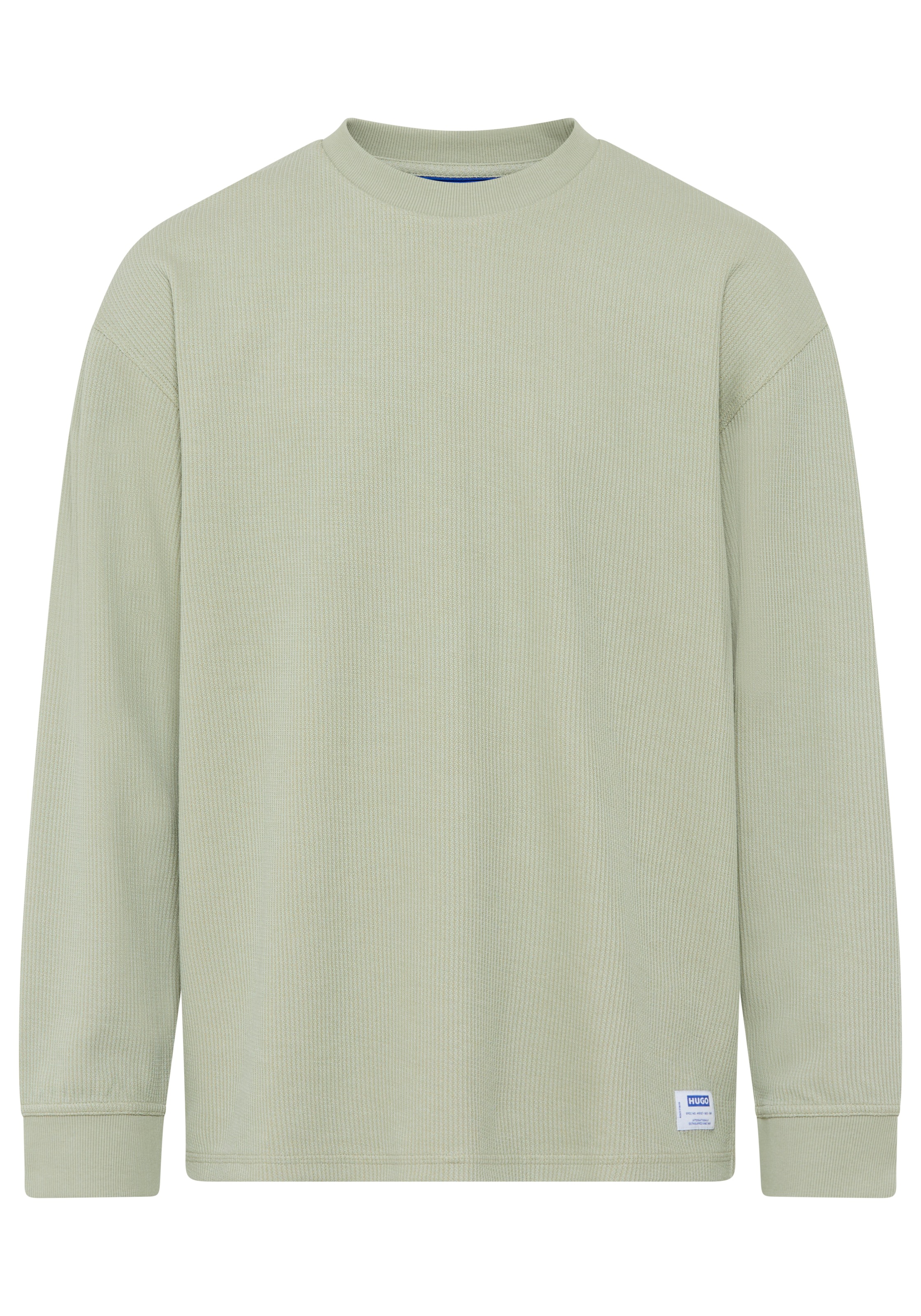 HUGO Blue Langarmshirt "Nuwolo" Rundhalsausschnitt, lässig geschnitten, Log günstig online kaufen