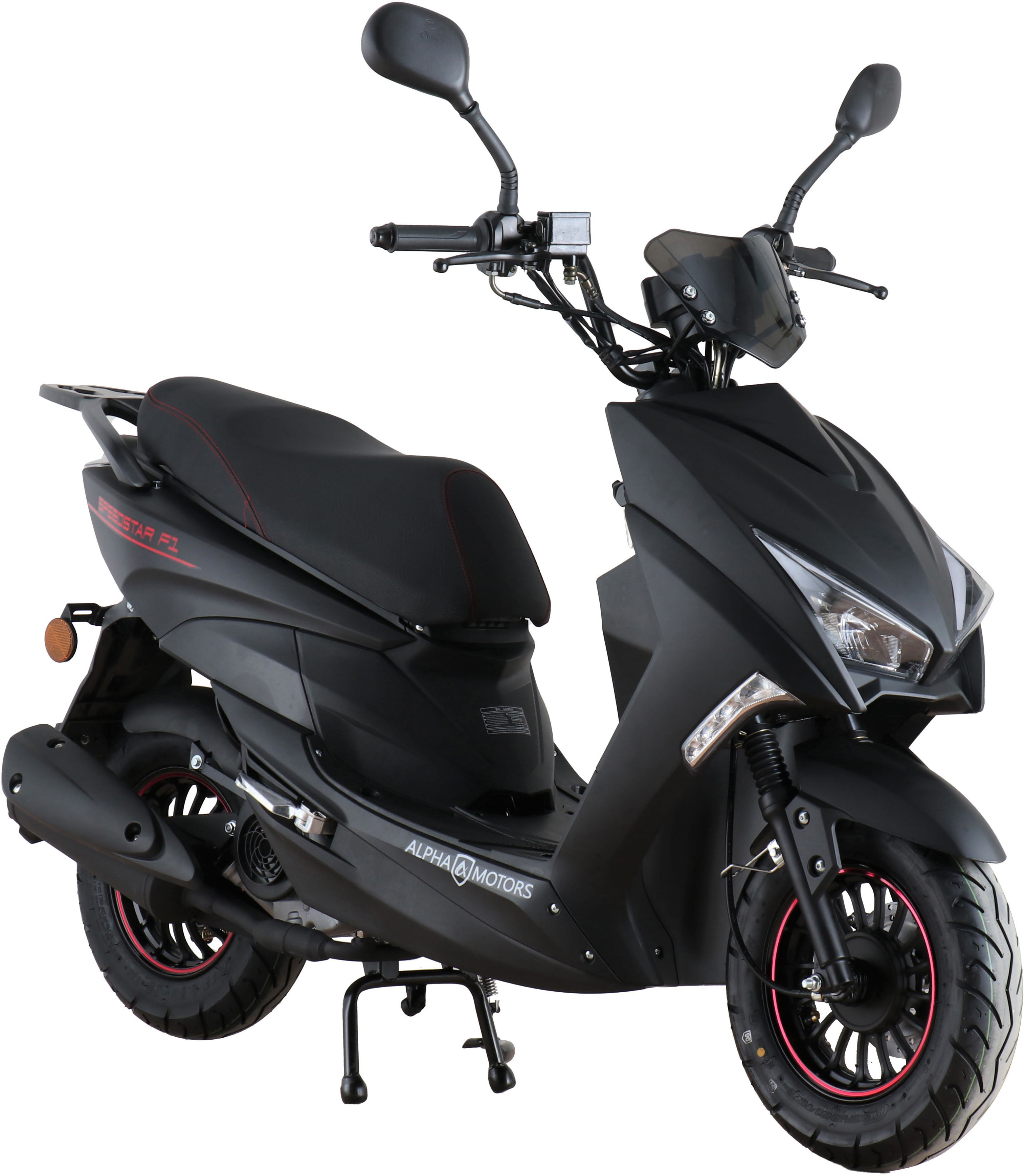 Alpha Motors Motorroller "Speedstar FI" 50 cm³ 25 km/h Euro 5 2,72 mit Lenkerschloss