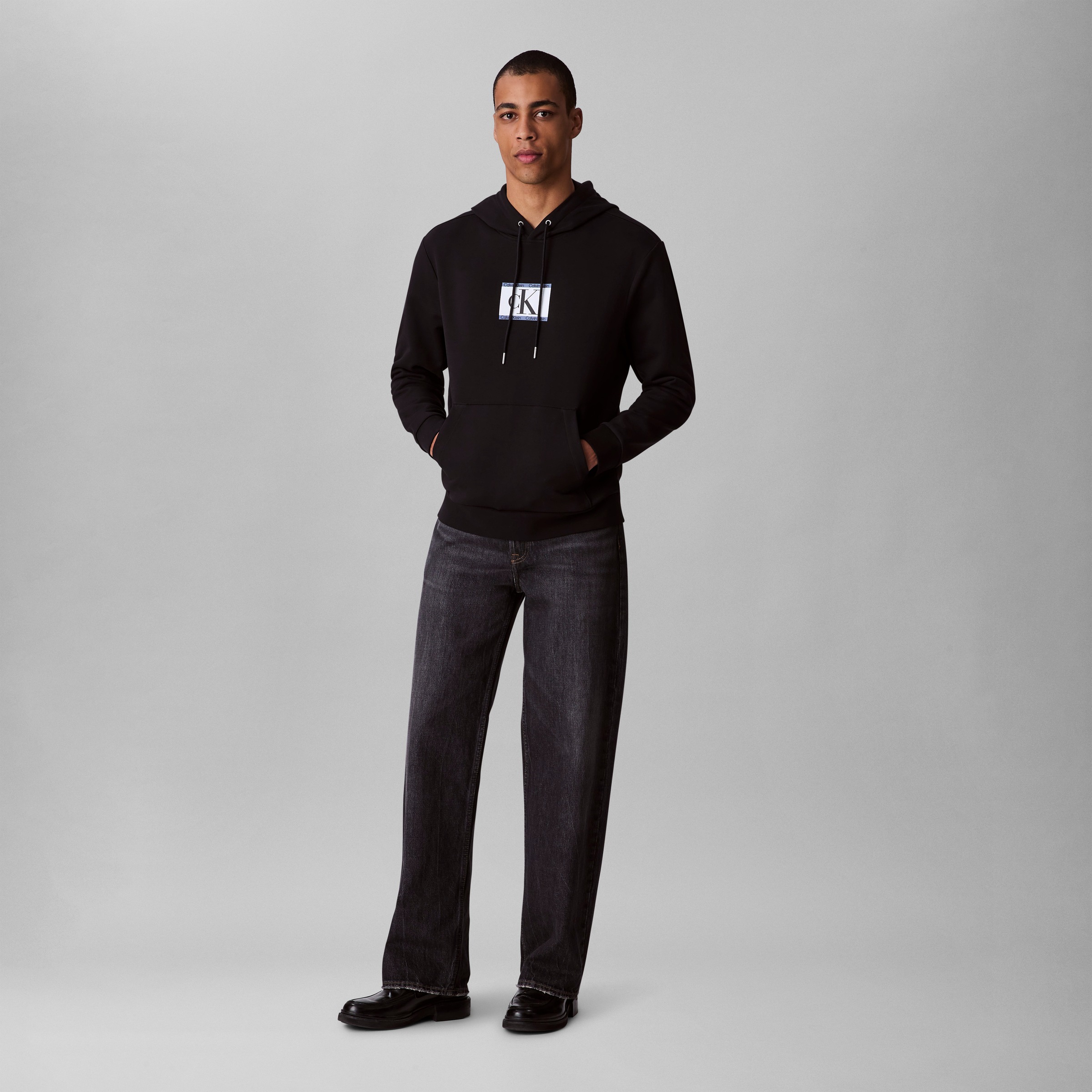 Thumbnail - Calvin Klein Kapuzensweatshirt "LS E 350TRRY SP CK B", Mit Rundhalsausschnitt