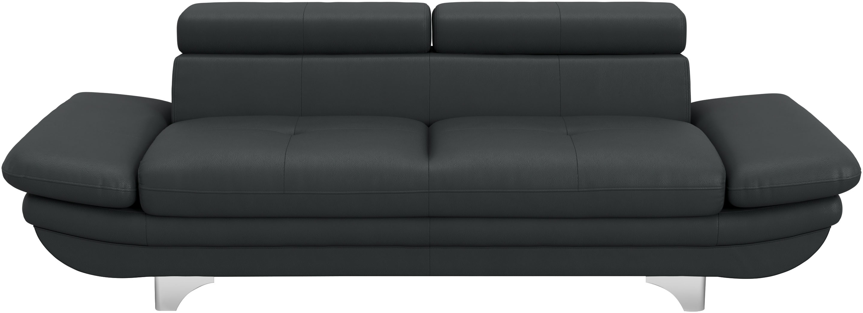 COTTA 3-Sitzer "Enterprise, B: 233cm, modernes Einzelsofa" Big-Sofa, mit Armteilverstellung & Kopfteilverstellung