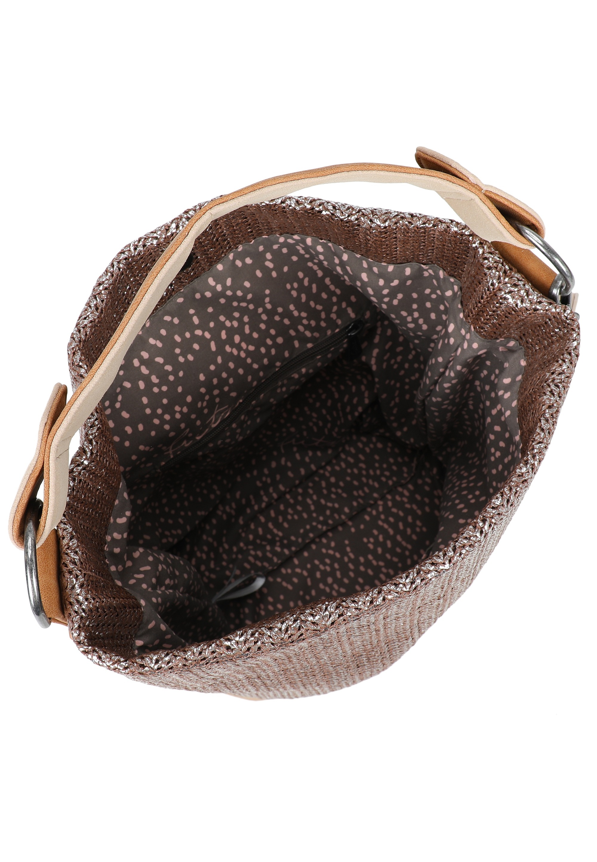 Fritzi aus Preußen Henkeltasche »Olga Limited Painted Straw« mit abnehmbarem Etui mit Reißverschluss