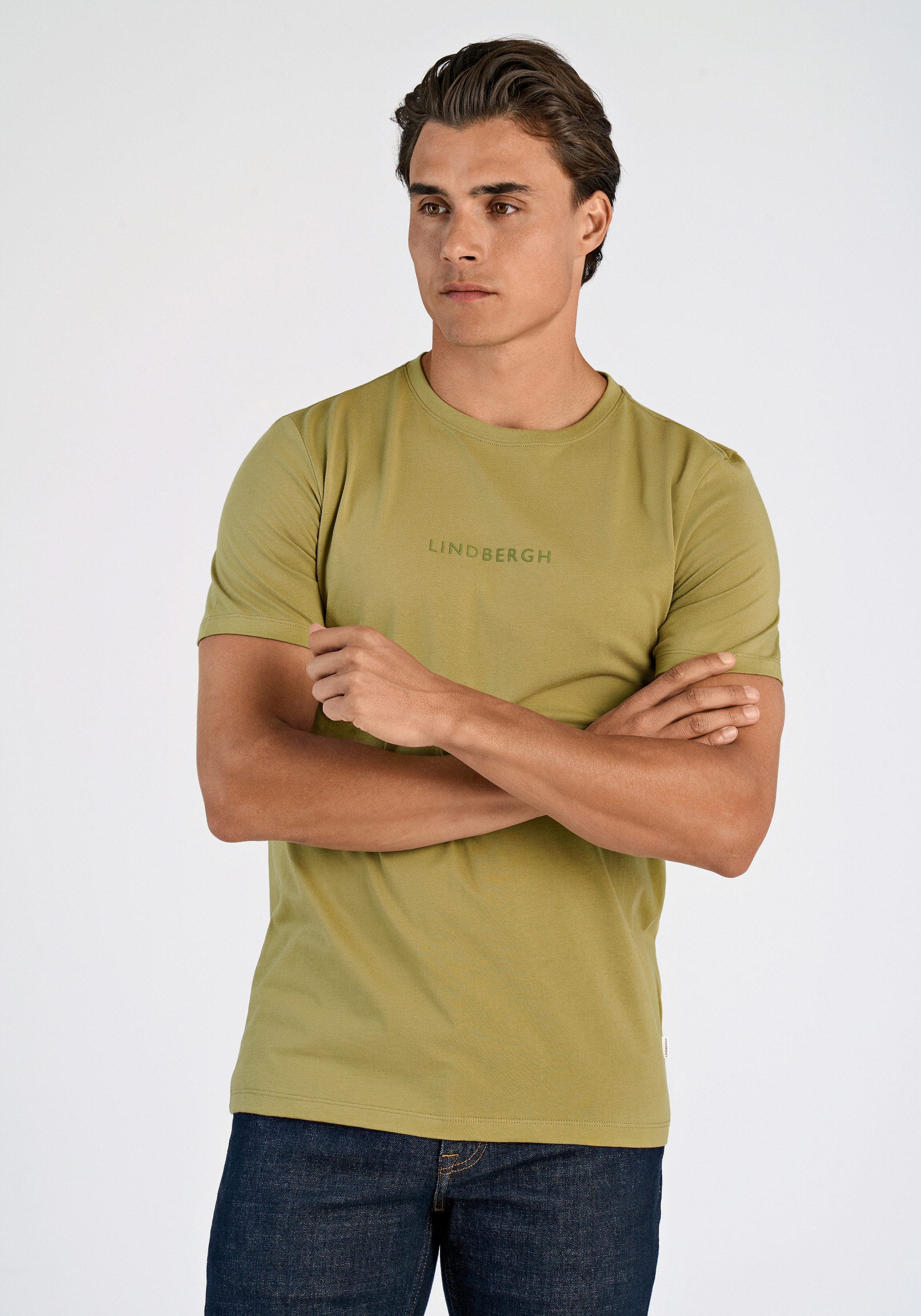LINDBERGH Kurzarmshirt "T-Shirt (Kurzarm) Relaxed Fit"