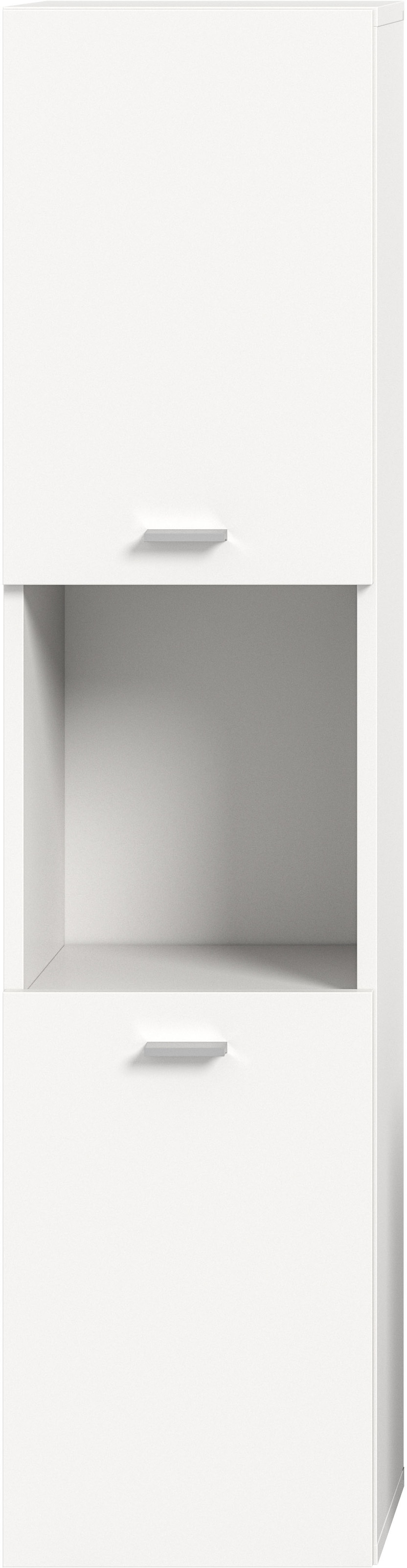 welltime Hochschrank »Tampa, Höhe 125cm, hängend oder stehend montierbar«, Badschrank, Bad-Hängeschrank, Badezimmer, Bad-Möbel