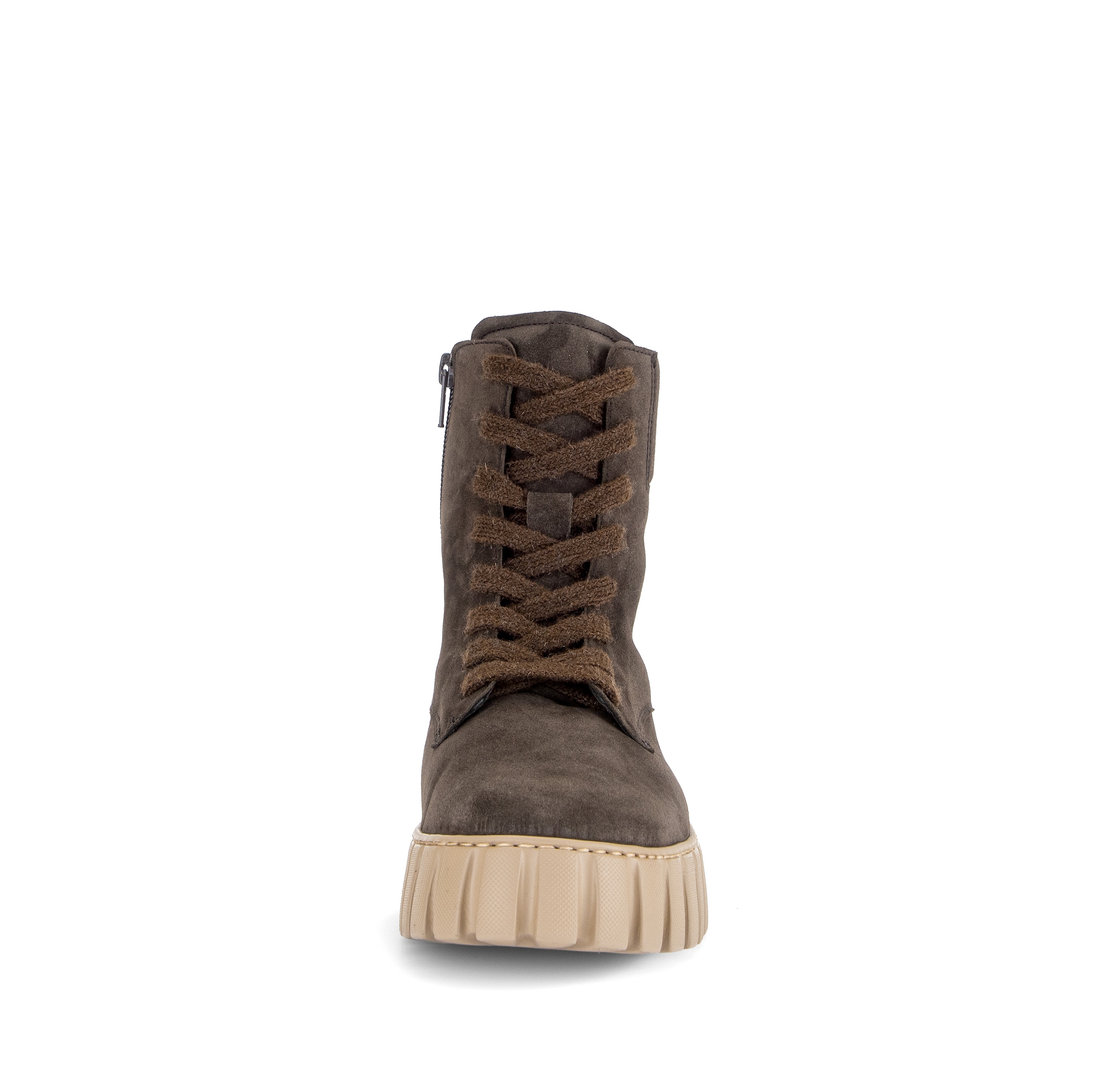 Gabor Schnürboots  Schnürstiefelette mit gepolstertem Schaftrand, G-Weite