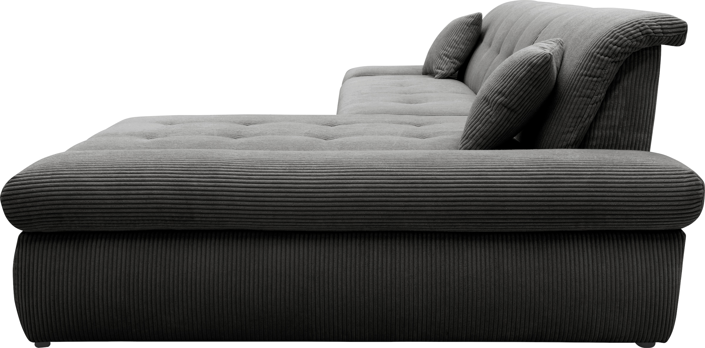 DOMO collection Ecksofa »Moric Luxus - B/T/H 300/172/80 cm«, XXL-Format, L-Form, bis 140kg pro Sitzplatz belastbar