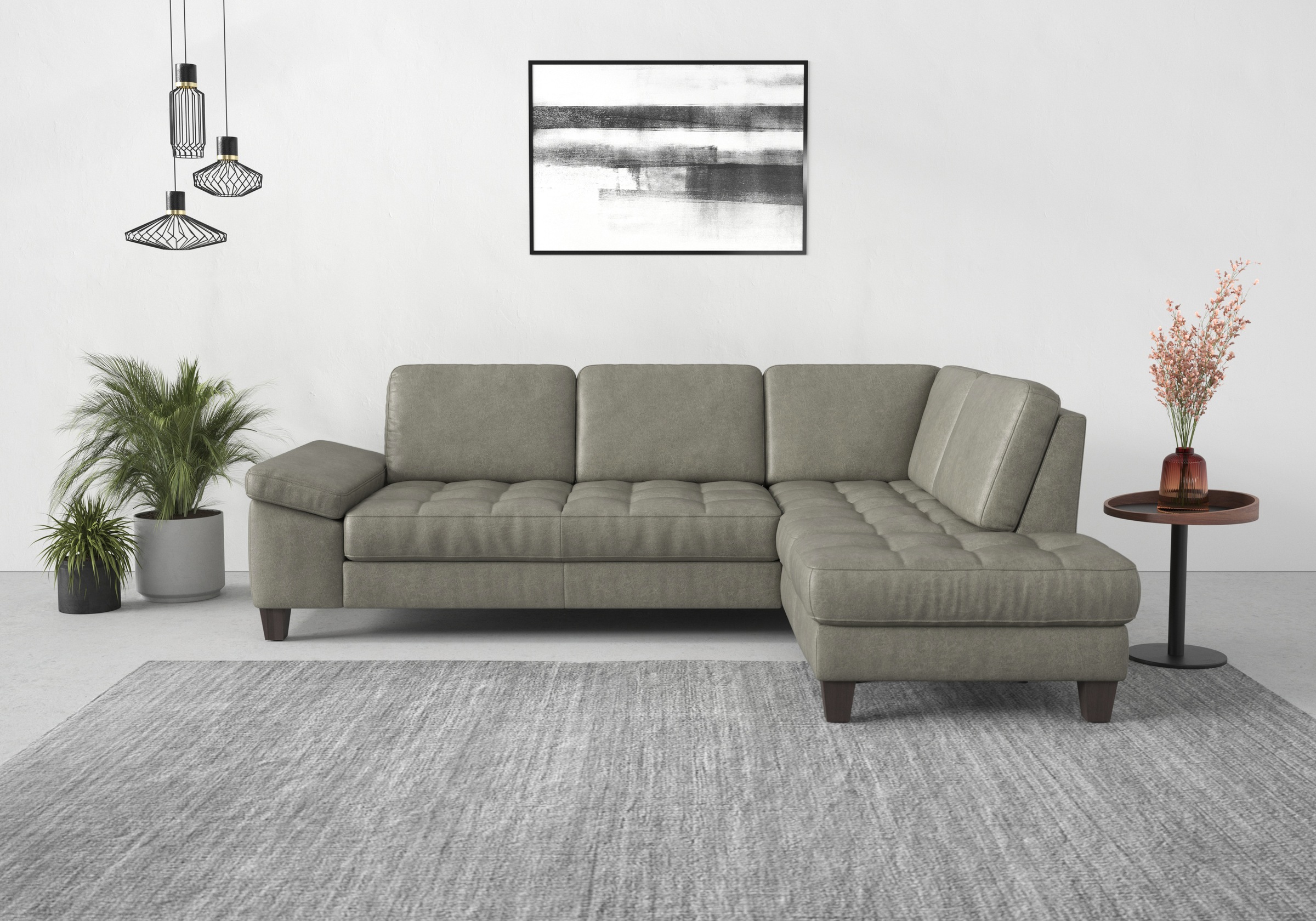 sit&more Ecksofa "Westham L-Form" mit Ottomane, mit oder ohne Bettfunktion, günstig online kaufen