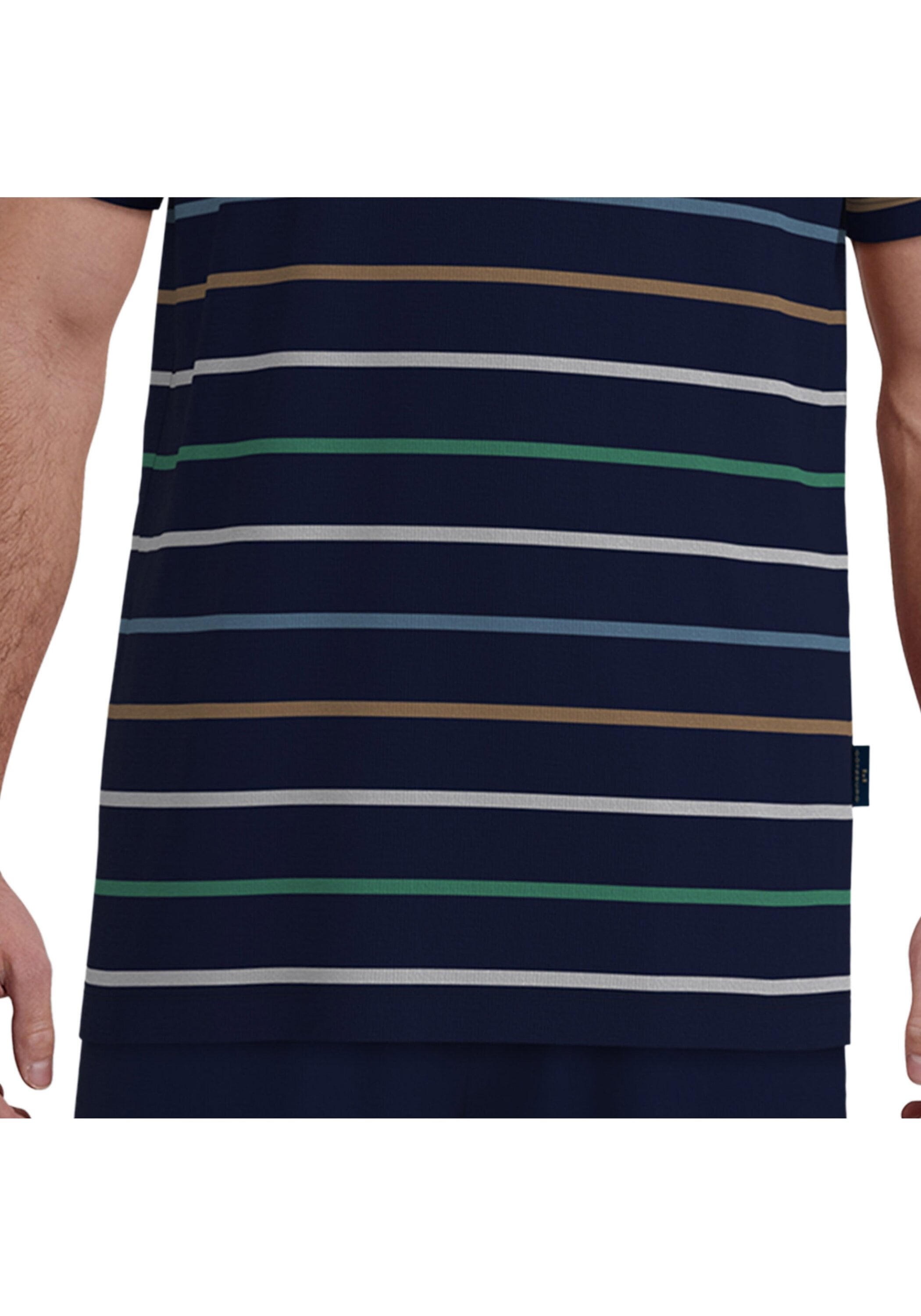 GÖTZBURG Schlafanzug »Pyjama Shorty Klima Aktiv«