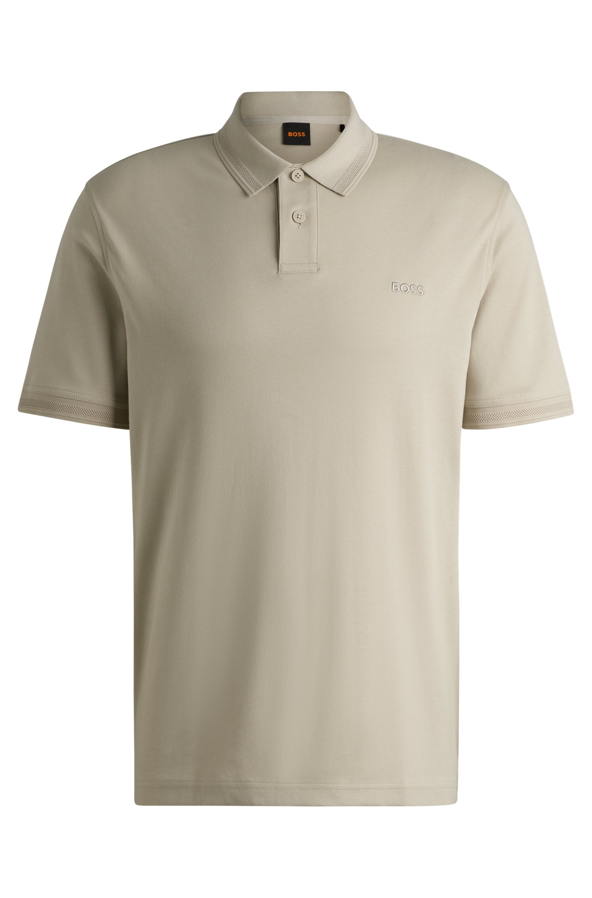 BOSS ORANGE Poloshirt »Pe_Interlock«, mit Polokragen