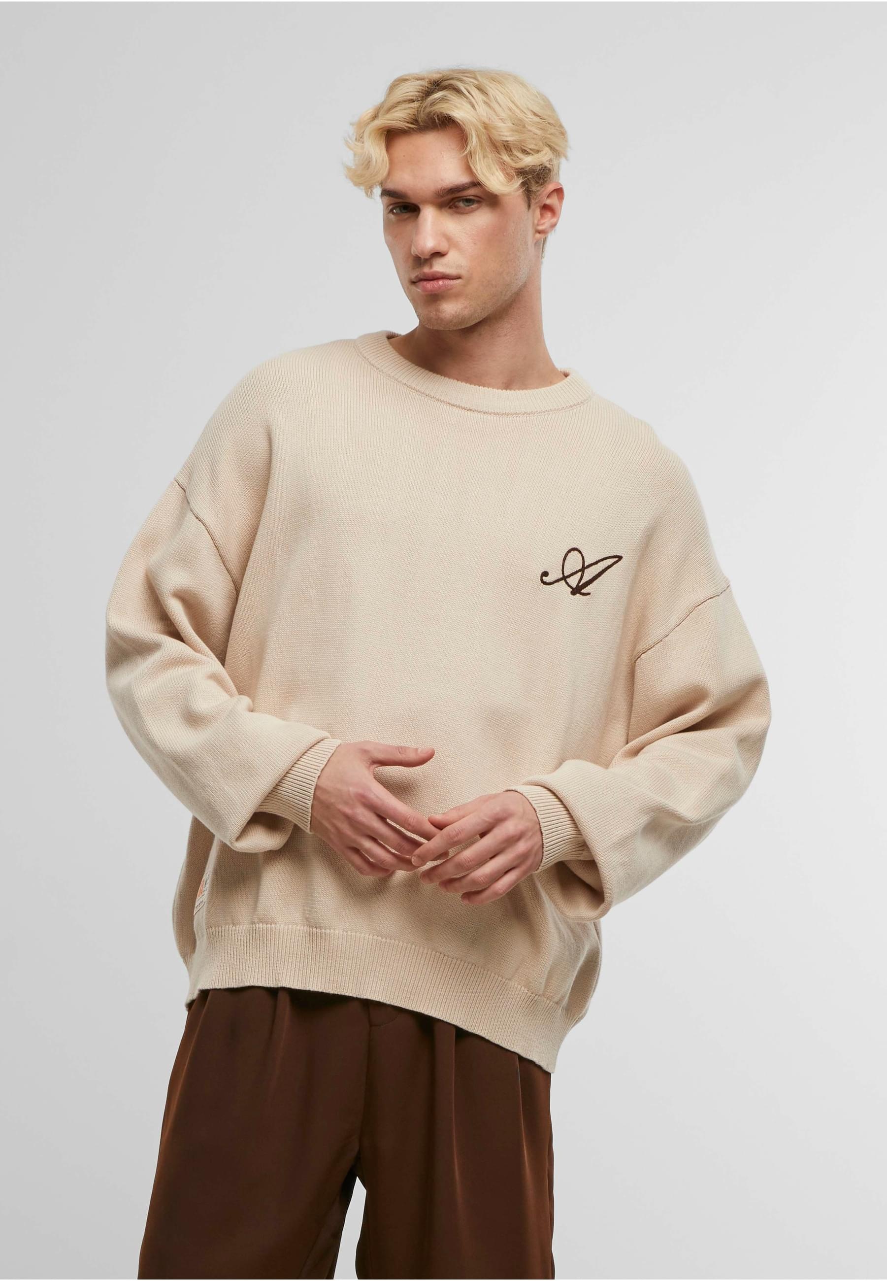 Another Cotton Lab Sweater »Another Cotton Lab Logo Mesh Knit Sweater«, (1 tlg.)