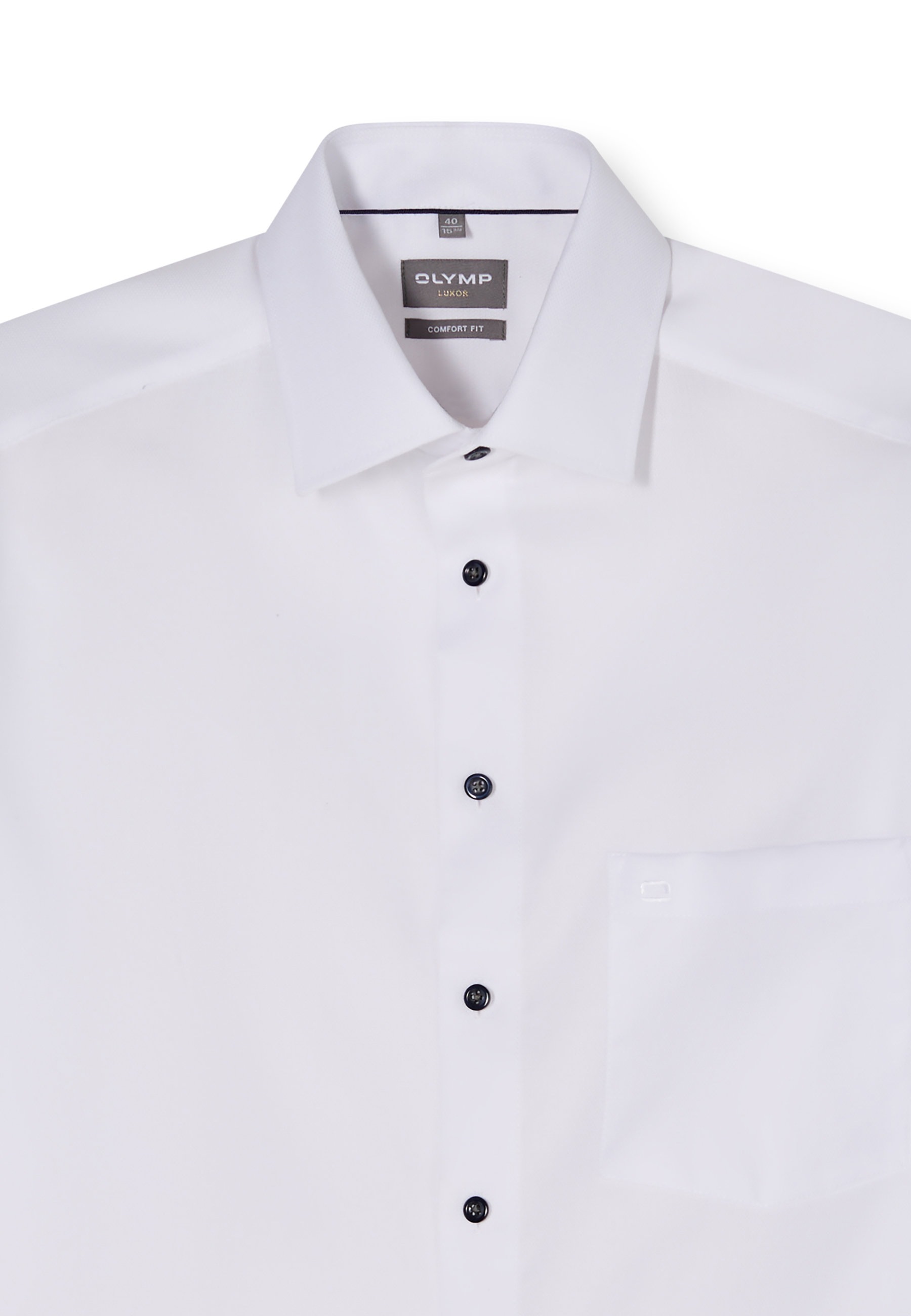 OLYMP Luxor Men's Business Shirt White 48 7