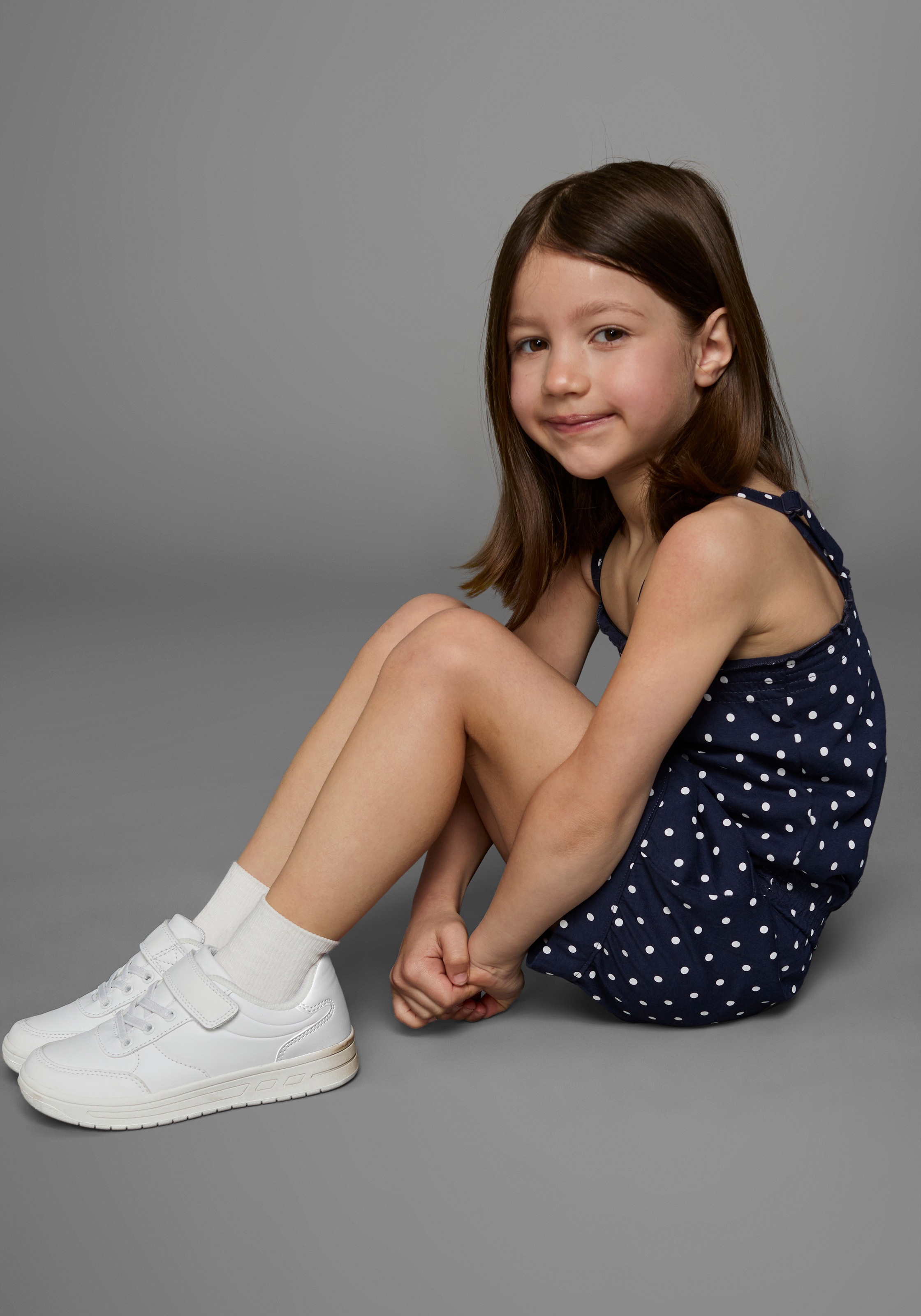 KIDSWORLD Kurzoverall »für kleine Mädchen«, niedlich gepunktet