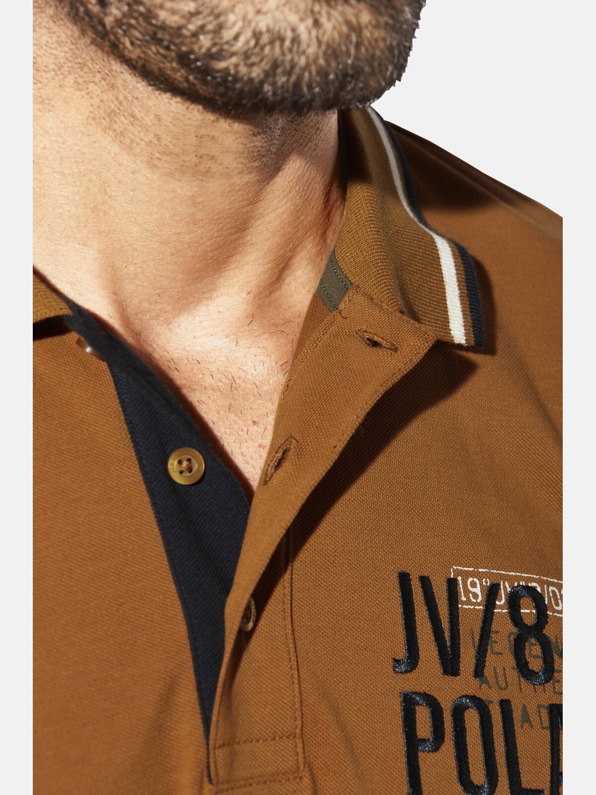 Jan Vanderstorm Poloshirt »Poloshirt FRETU«